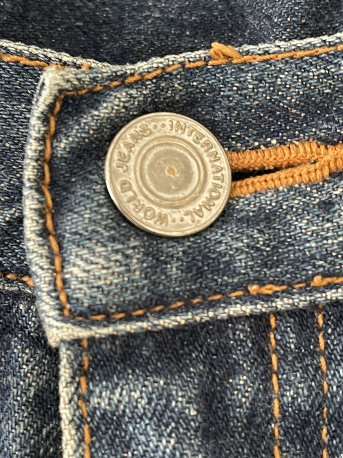 Japanese Brand × Vintage Coca Cola Patches💥 Onside by Person Distress Denim Size US 33 - 13 Thumbnail
