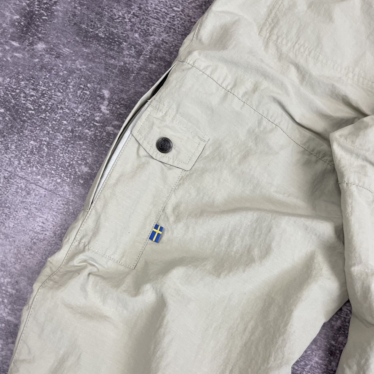 Fjallraven Fjallraven Beige Outdoor Cargo Pants Size 27" / US 4 / IT 40 - 13 Thumbnail