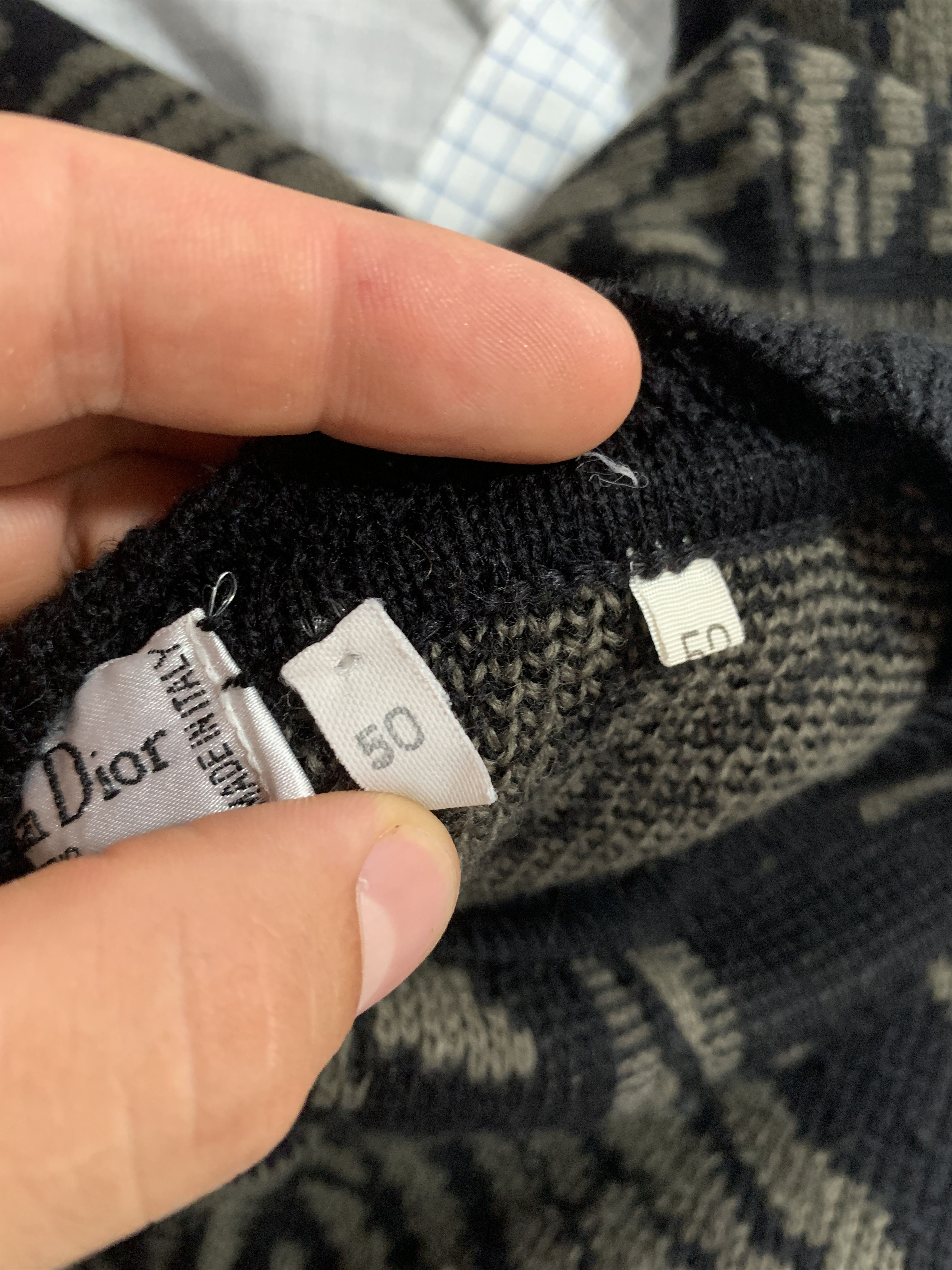 Christian Dior Monsieur 1997 Christian Dior Monsieur Pullover Retro Size 50 52 L Size US L / EU 52-54 / 3 - 15 Thumbnail