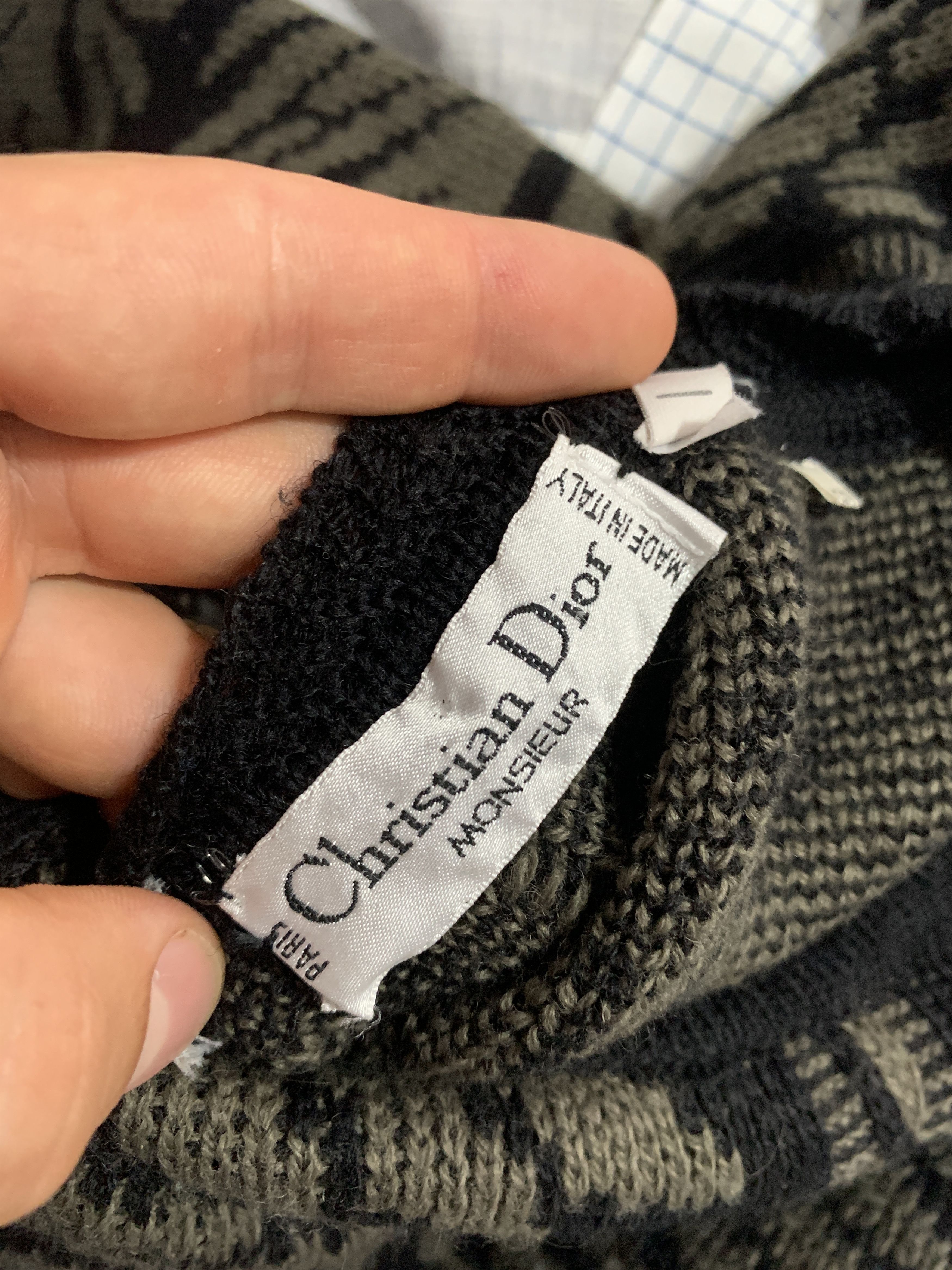 Christian Dior Monsieur 1997 Christian Dior Monsieur Pullover Retro Size 50 52 L Size US L / EU 52-54 / 3 - 16 Thumbnail