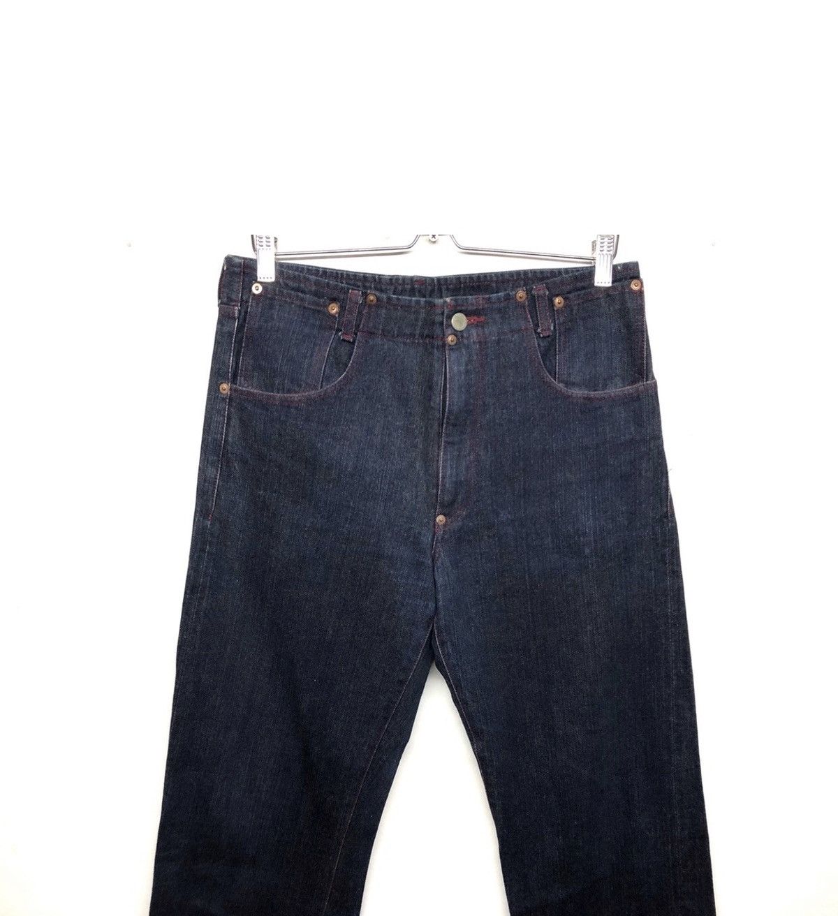Comme des Garcons × Japanese Brand Comme Des Garcons Denim Jeans Selvedge Trousers Pants Size US 31 - 3 Thumbnail