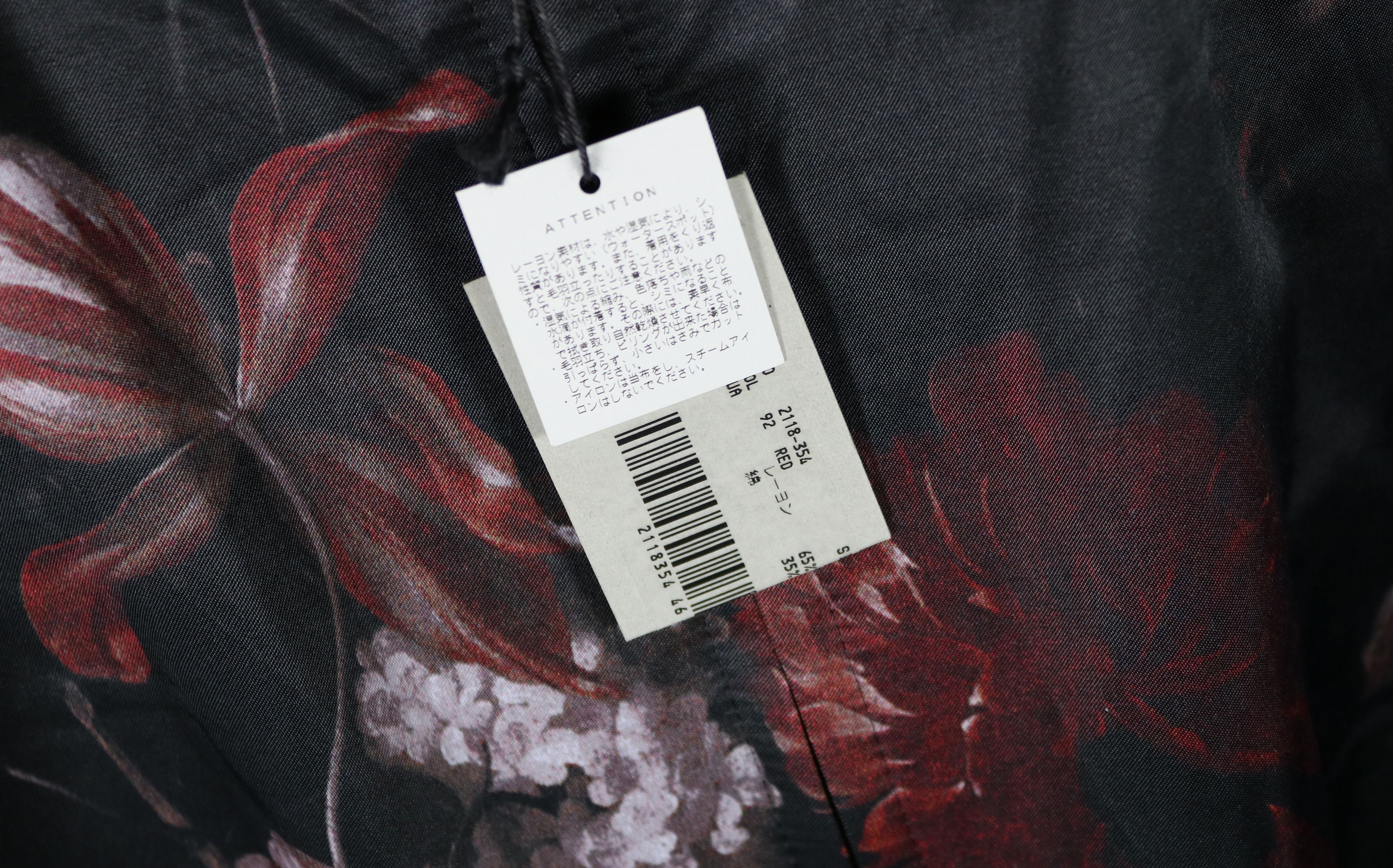 Lad Musician Lad Musician Reversible Floral Print Bomber Jacket SS18 46 Size US M / EU 48-50 / 2 - 3 Thumbnail