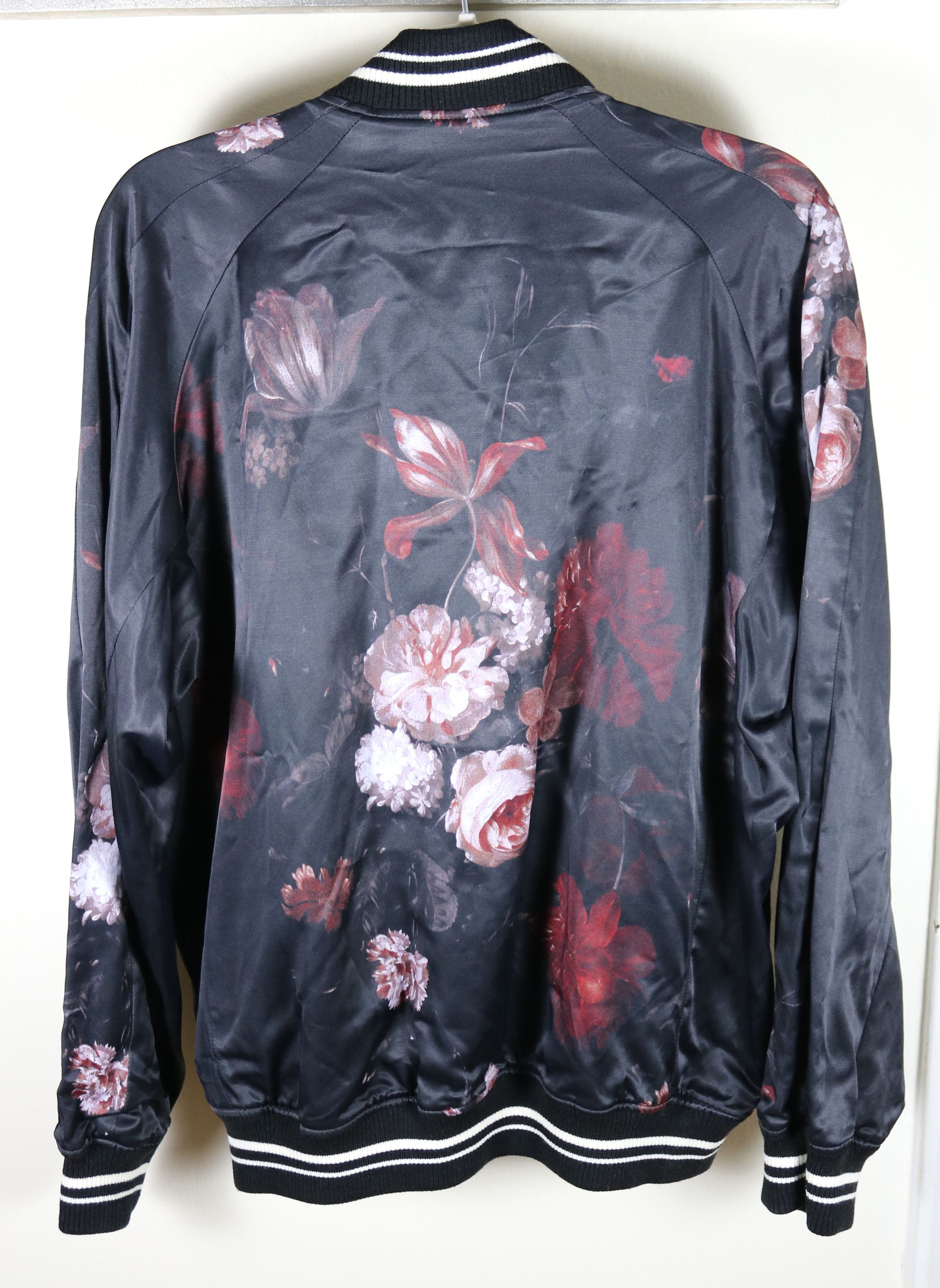 Lad Musician Lad Musician Reversible Floral Print Bomber Jacket SS18 46 Size US M / EU 48-50 / 2 - 4 Thumbnail