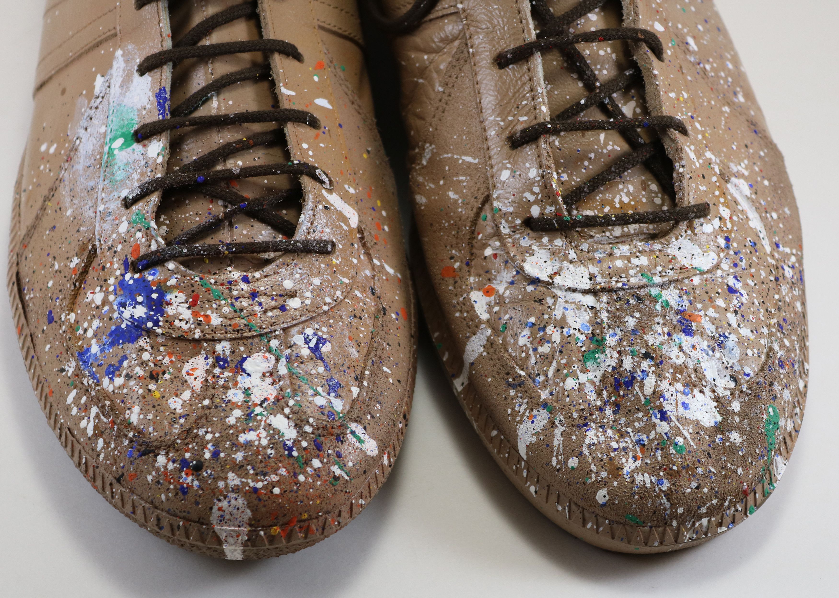 Maison Margiela Martin Margiela Original Artisanal Paint Splatter GAT 2004 Size US 13 / EU 46 - 9 Thumbnail