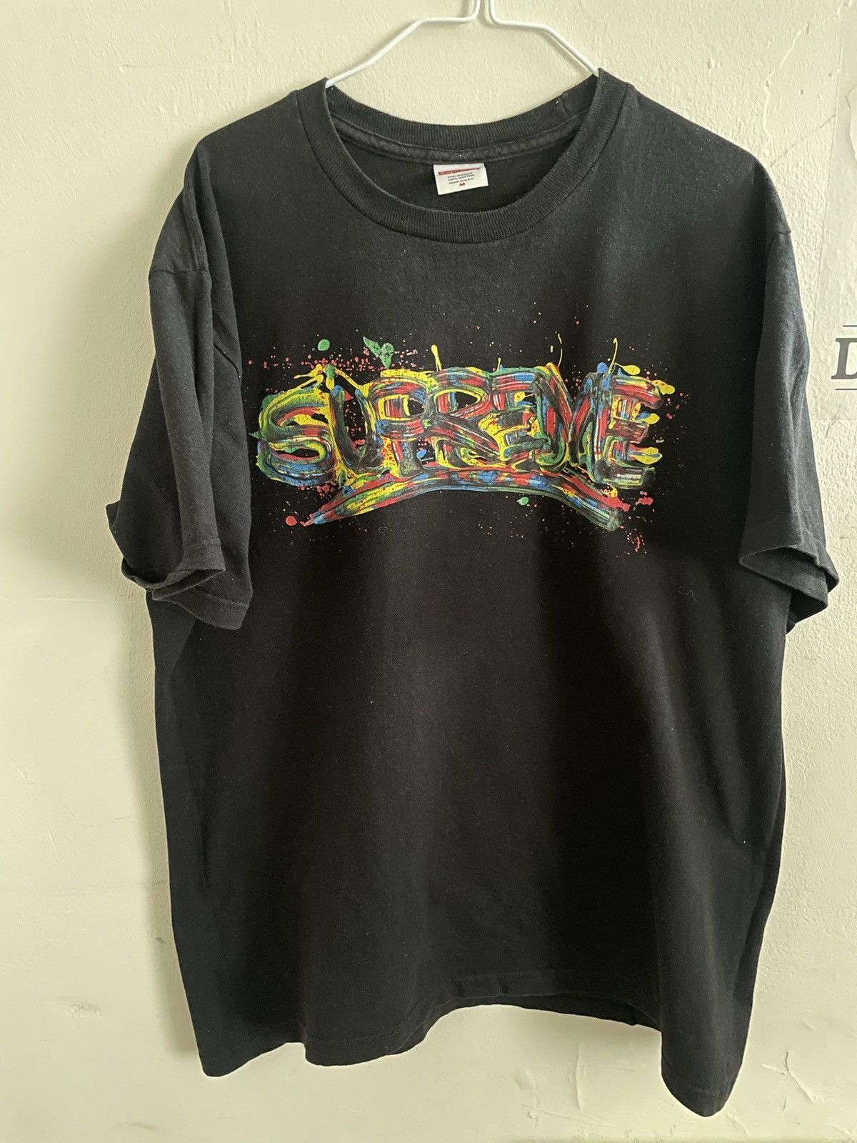 Supreme Supreme Paint Logo T-shirt | Grailed