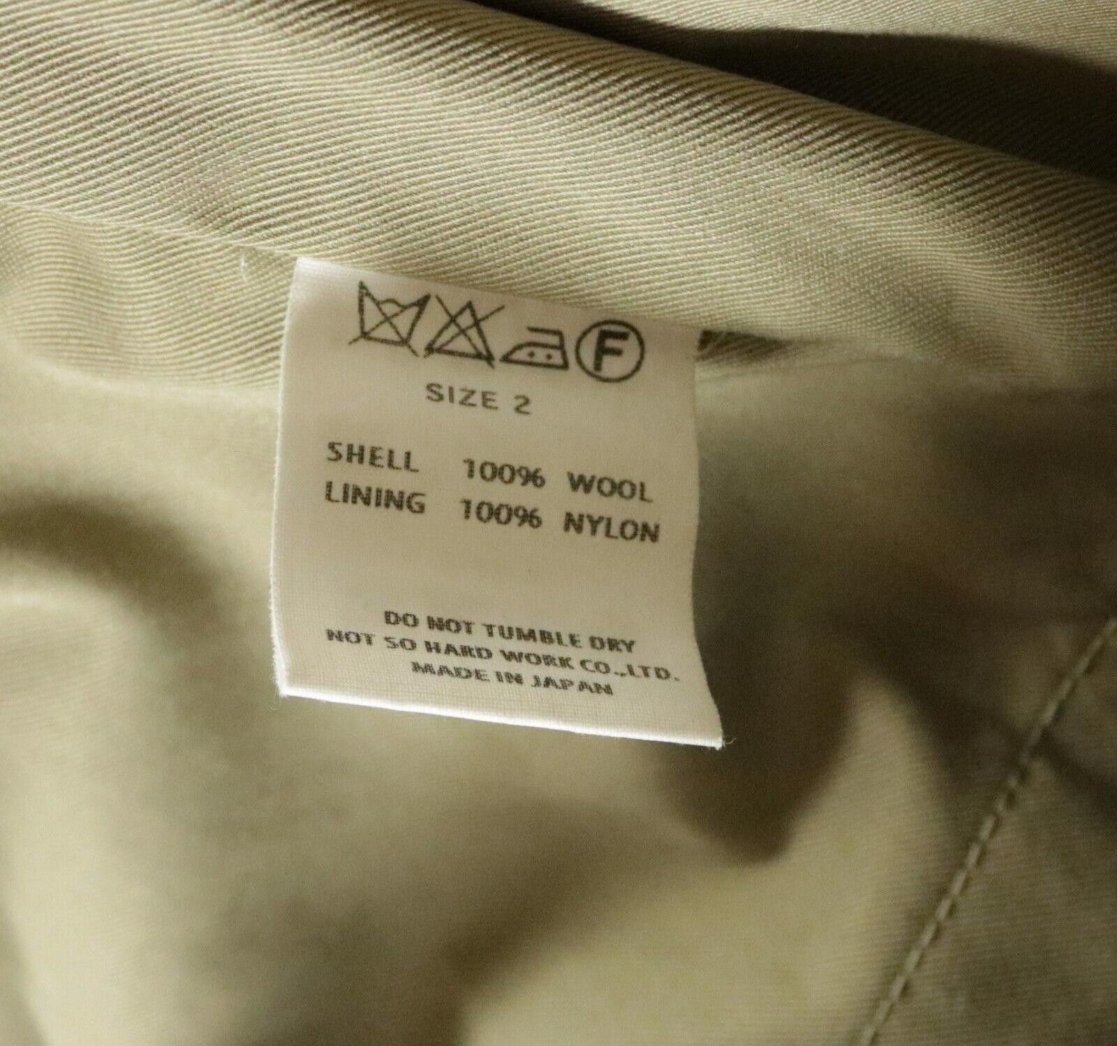 Ts(S) TS(S) Made in Japan Herringbone Coat Jacket Size 2 Medium Size US M / EU 48-50 / 2 - 5 Thumbnail