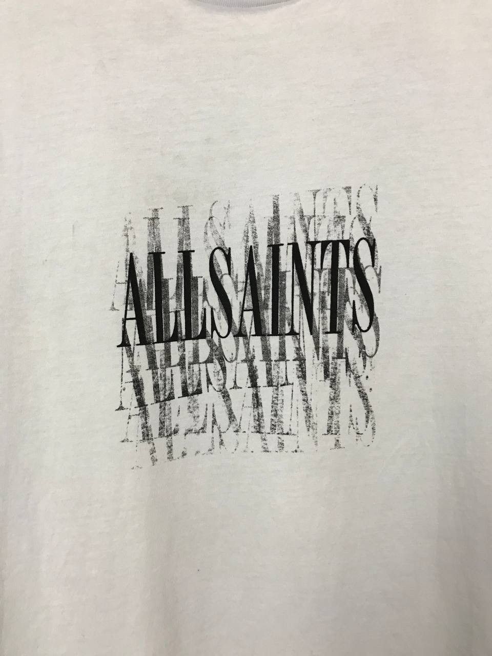 Allsaints Allsaints luxury streetwear center logo tee Size US S / EU 44-46 / 1 - 4 Thumbnail