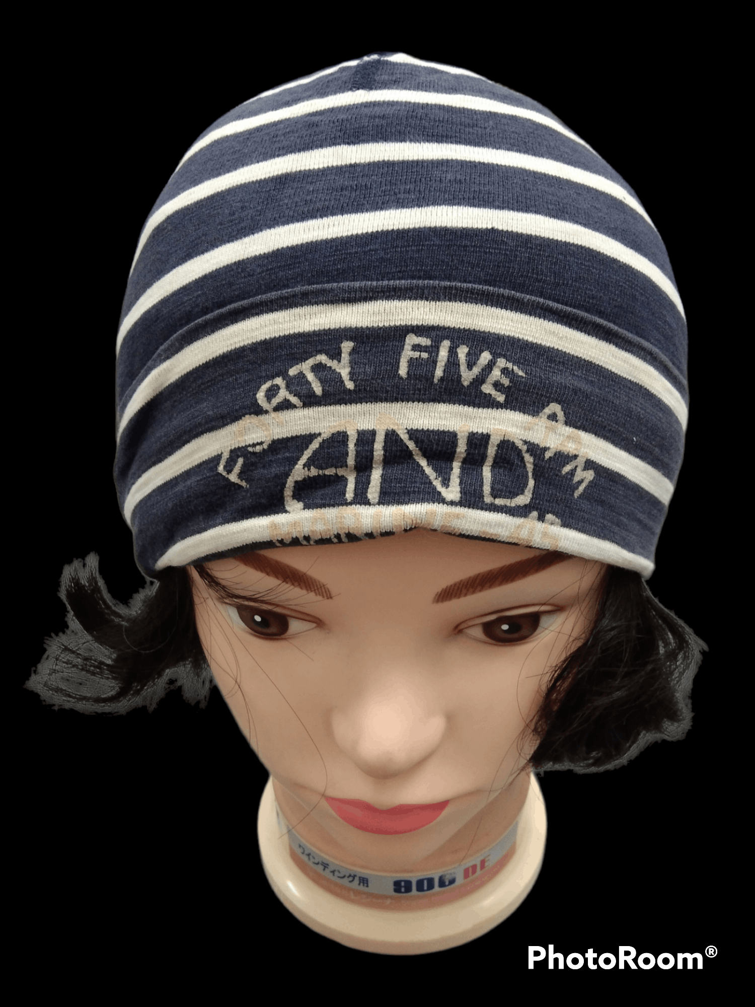 SICK 45RPM STRIPE BEANIE HAT