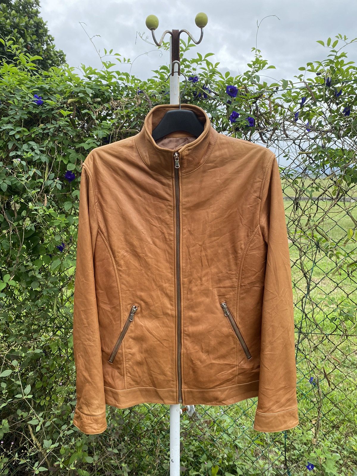 Sheepskin Coat Sheepskin Leather Jacket Unknown Brand Grailed