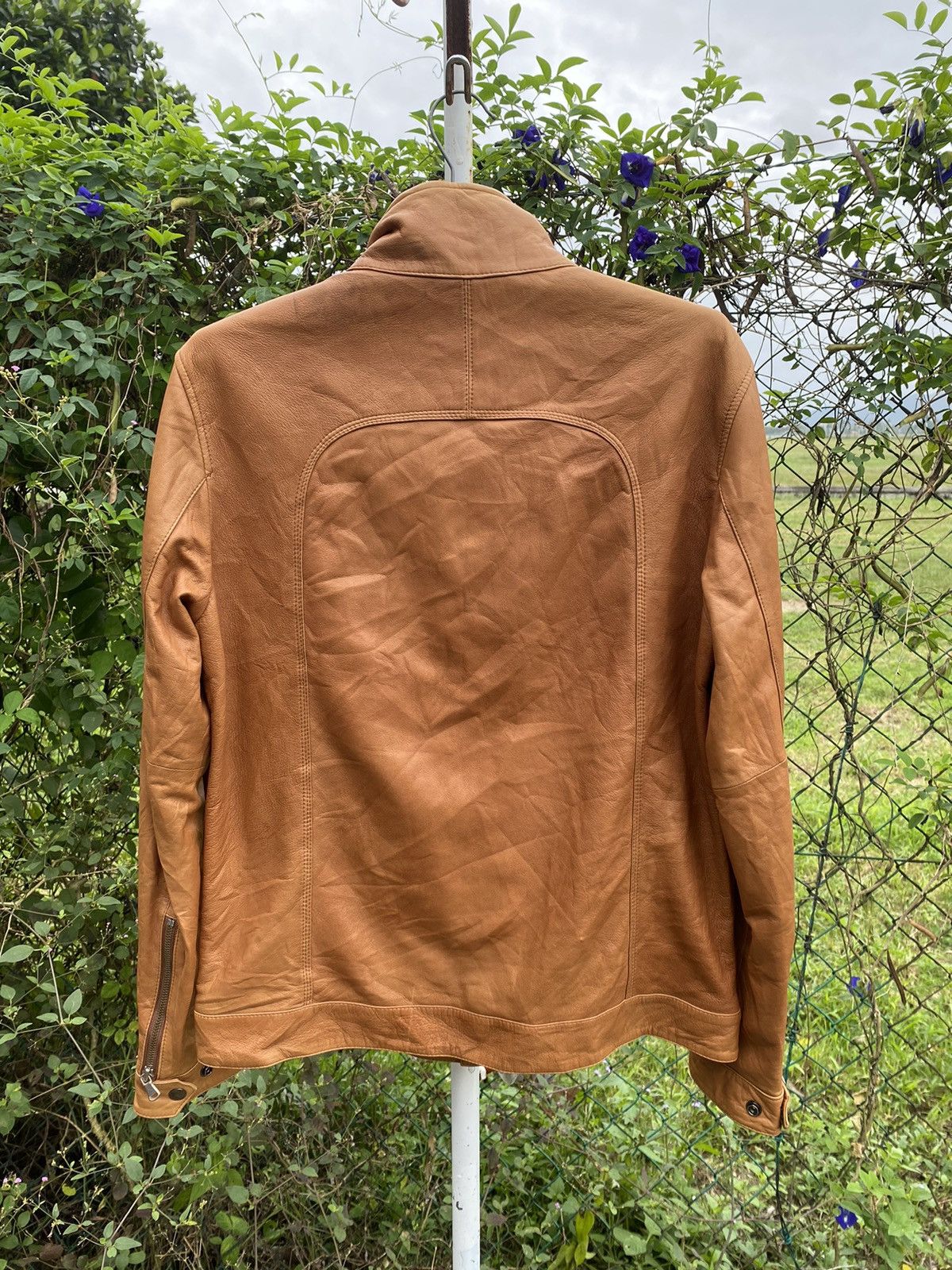 Genuine Leather Sheepskin Leather Jacket Unbrand Size US M / EU 48-50 / 2 - 2 Thumbnail