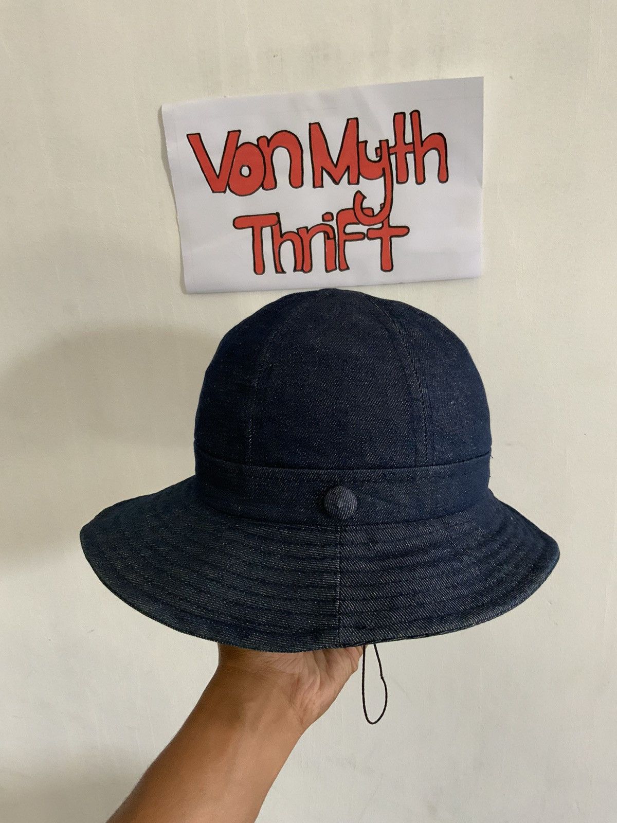 Denime Vintage Denime Bucket Hat Size ONE SIZE - 2 Thumbnail