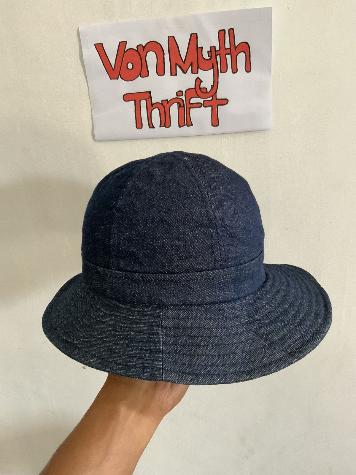 Denime Vintage Denime Bucket Hat Size ONE SIZE - 4 Thumbnail