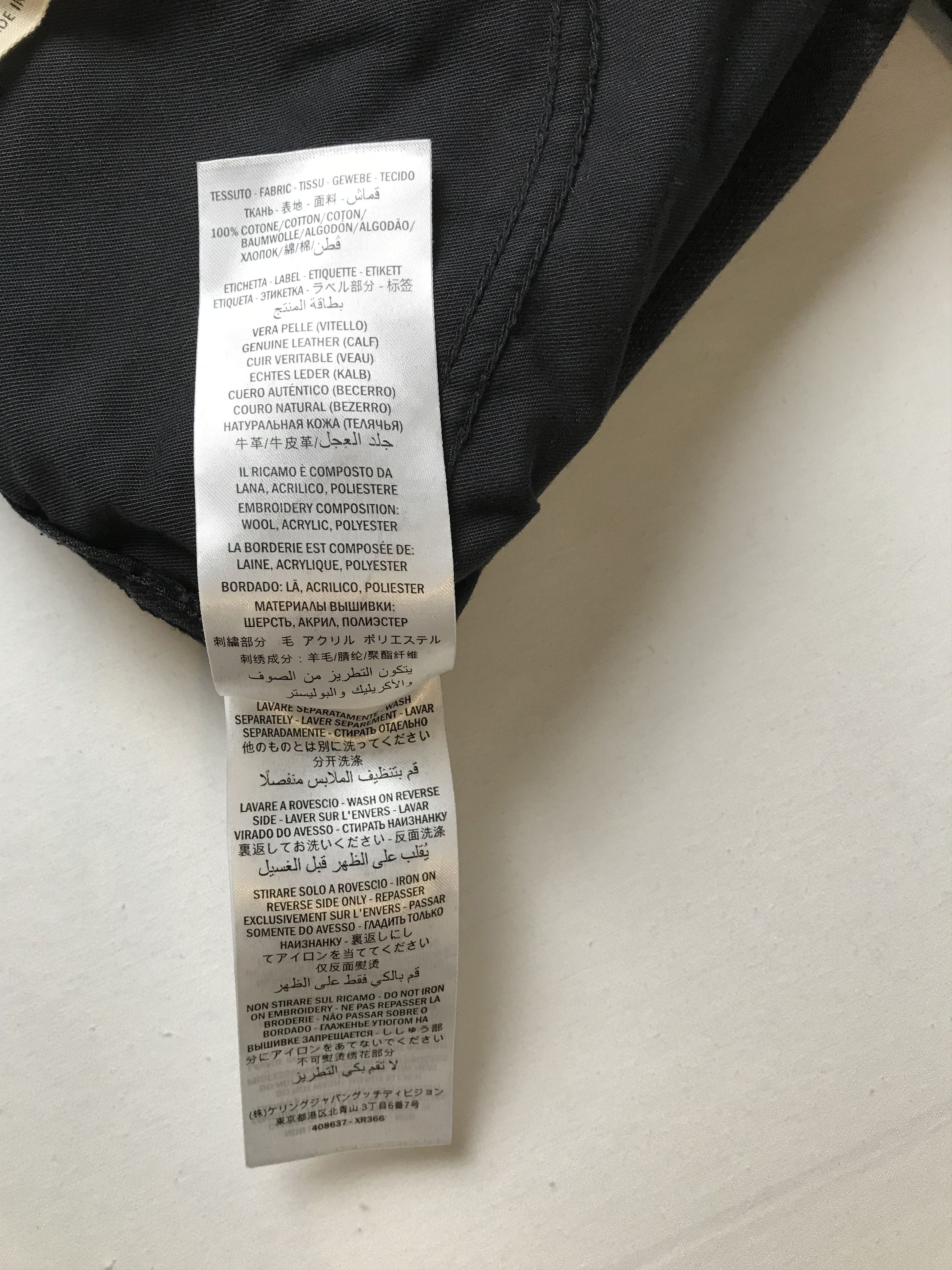 Gucci Gucci Black Jeans With Puma Embroidery Size US 34 / EU 50 - 10 Thumbnail