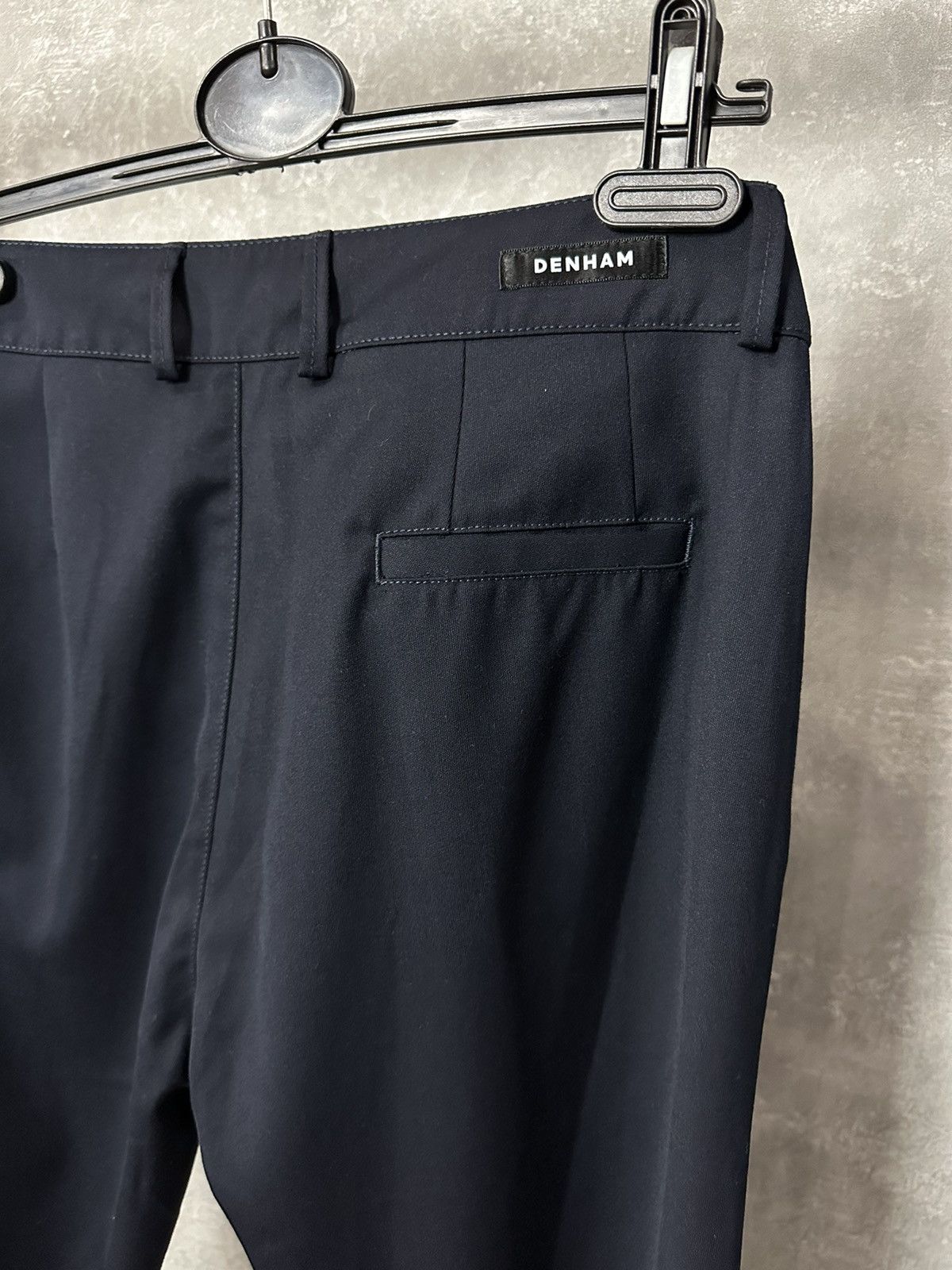 DENHAM × Designer Denham Harissa Mid-Low Crotch Navy Women’s Pants Size 28" / US 6 / IT 42 - 9 Thumbnail