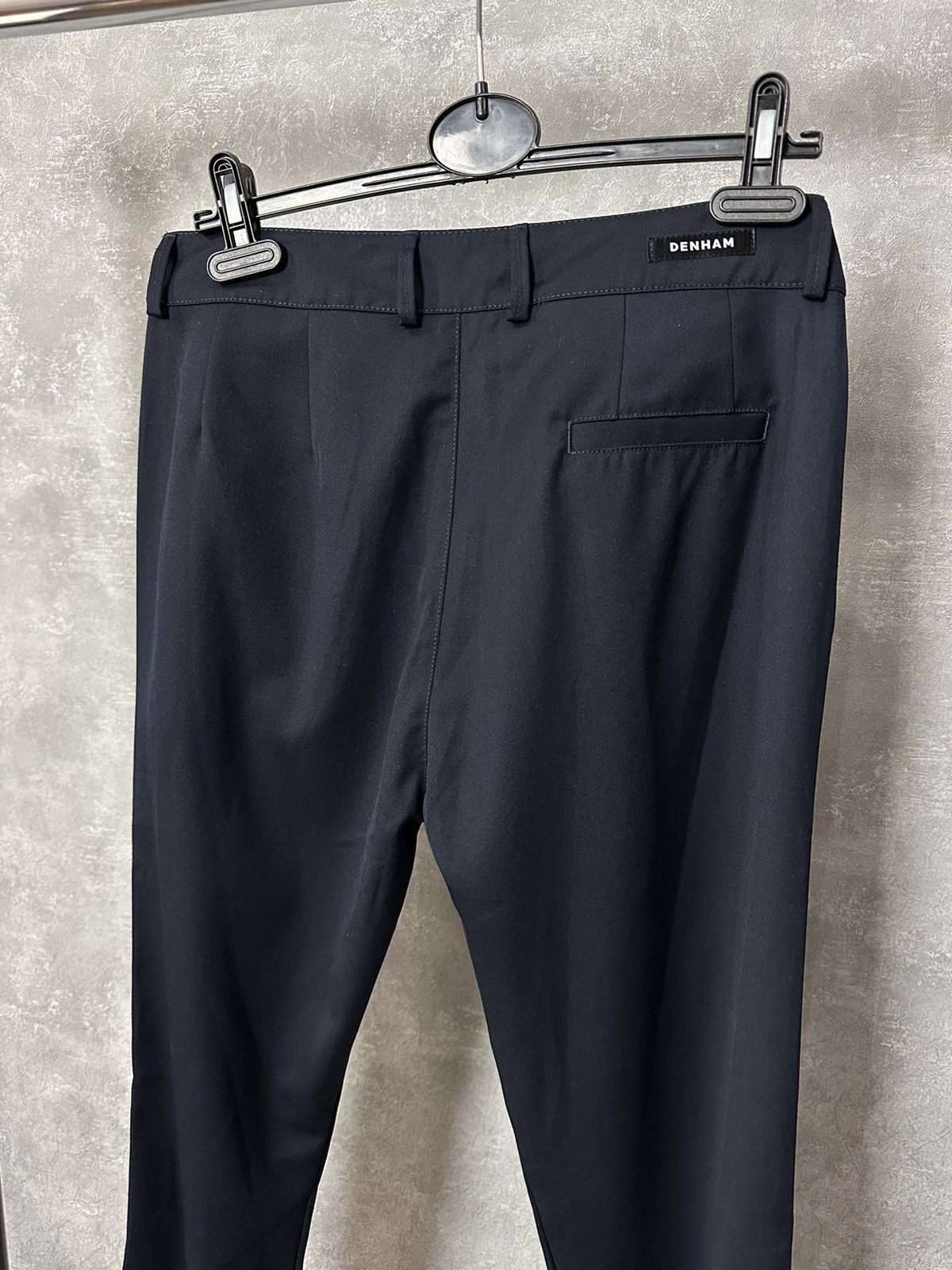 DENHAM × Designer Denham Harissa Mid-Low Crotch Navy Women’s Pants Size 28" / US 6 / IT 42 - 8 Thumbnail