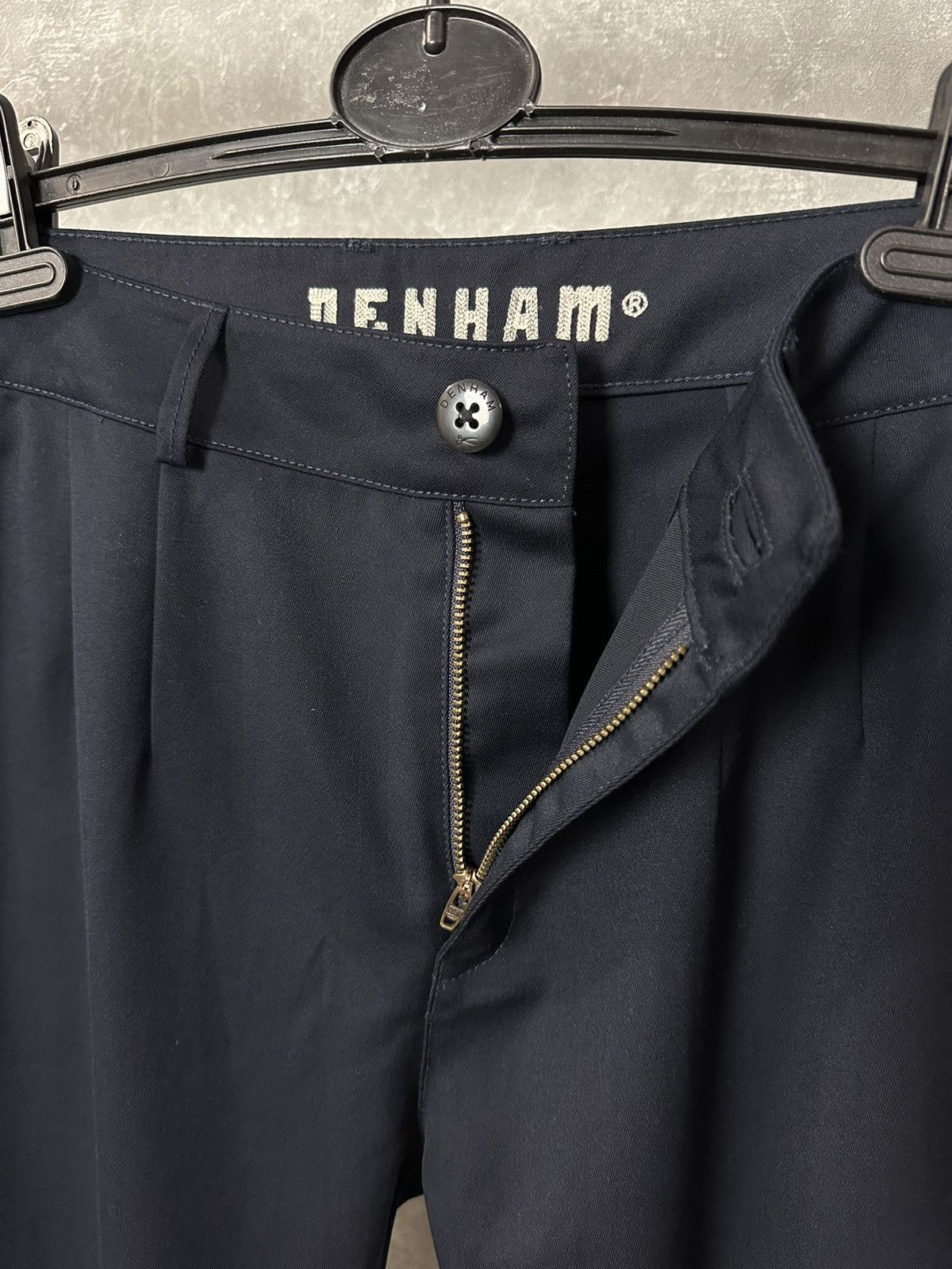 DENHAM × Designer Denham Harissa Mid-Low Crotch Navy Women’s Pants Size 28" / US 6 / IT 42 - 6 Thumbnail
