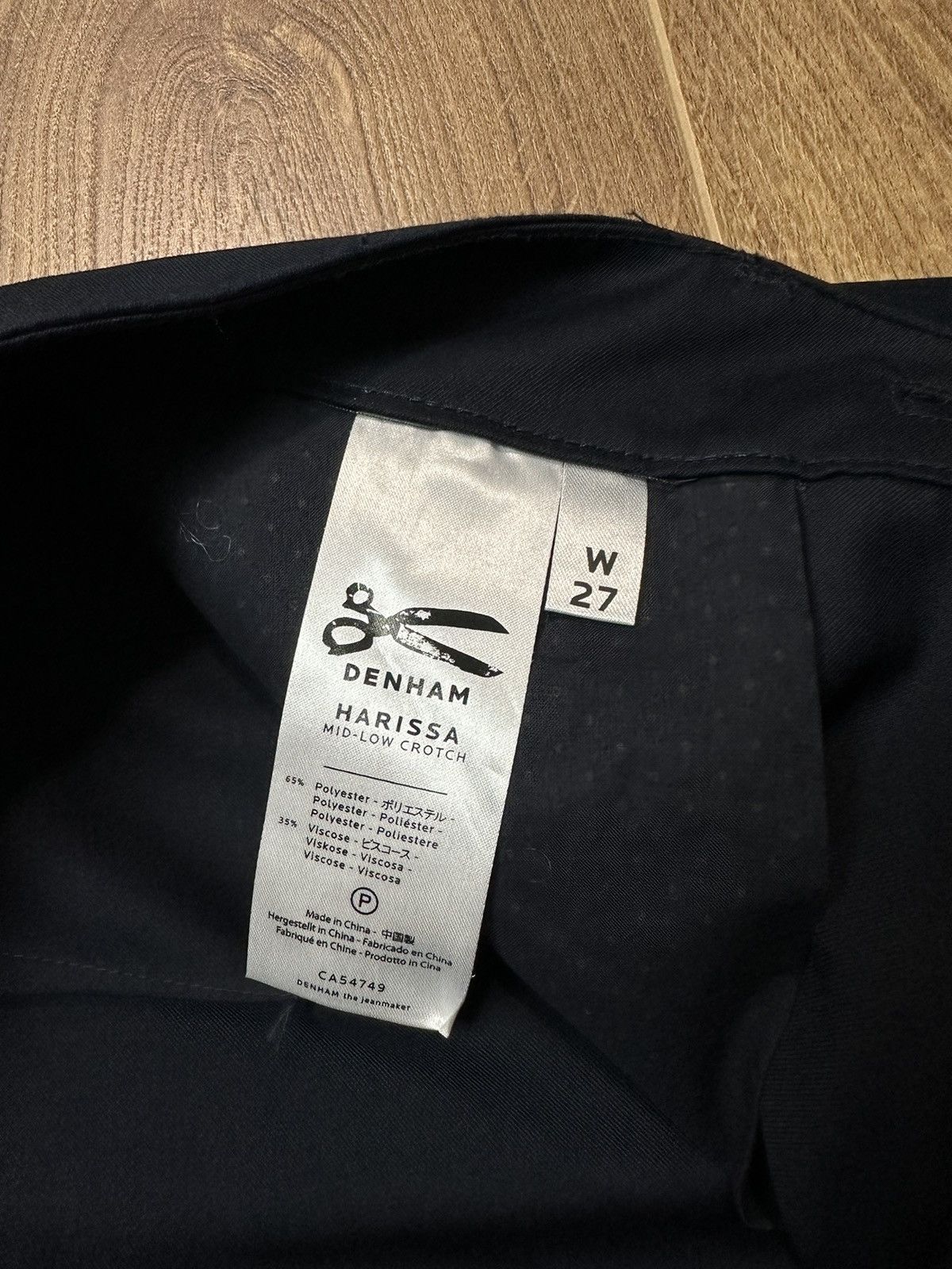 DENHAM × Grailed Denham Harissa Mid-Low Crotch Navy Women’s Pants Size 27" / US 4 / IT 40 - 11 Thumbnail