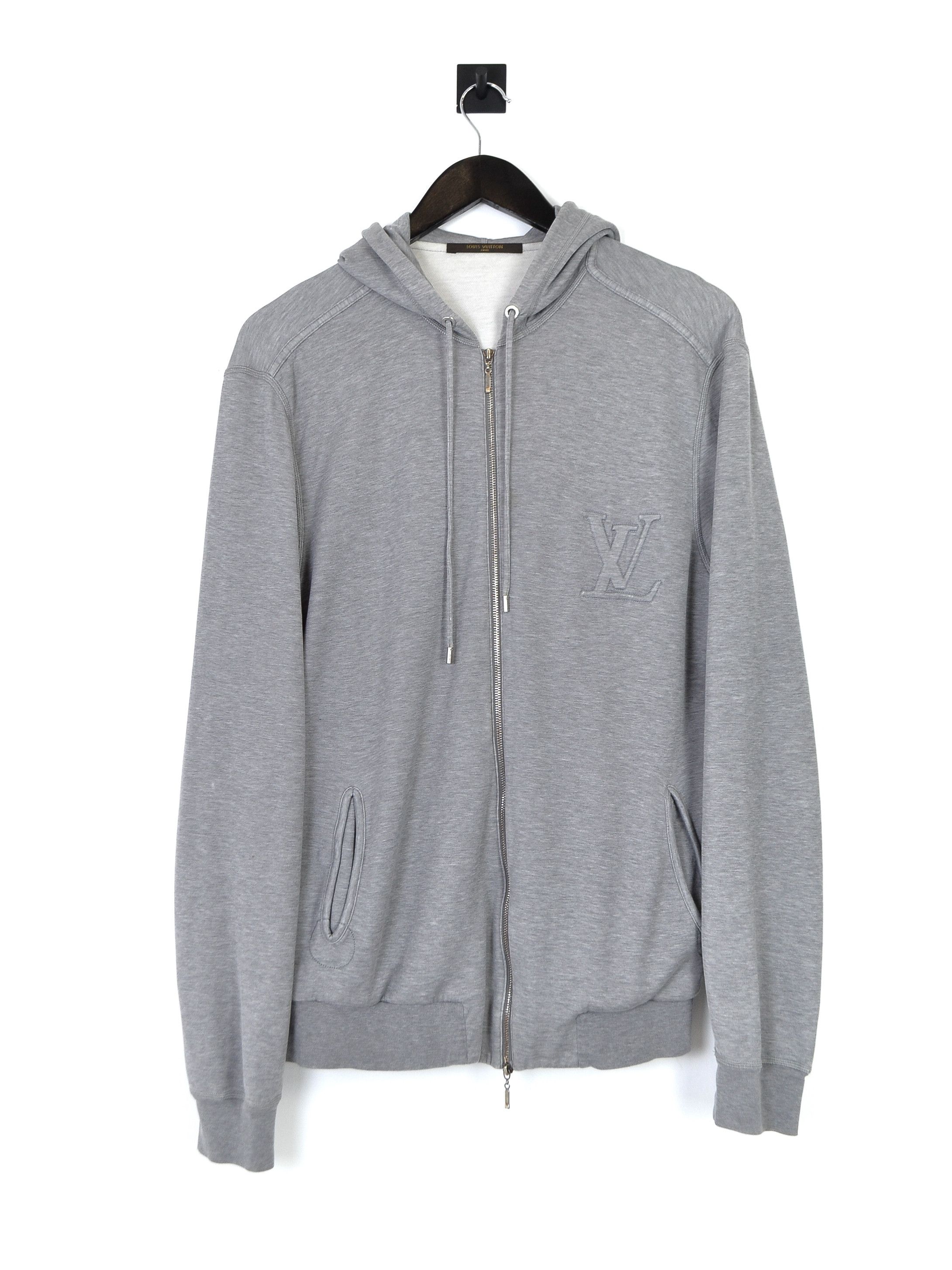 Louis Vuitton Monogram Zip-Through Hoodie