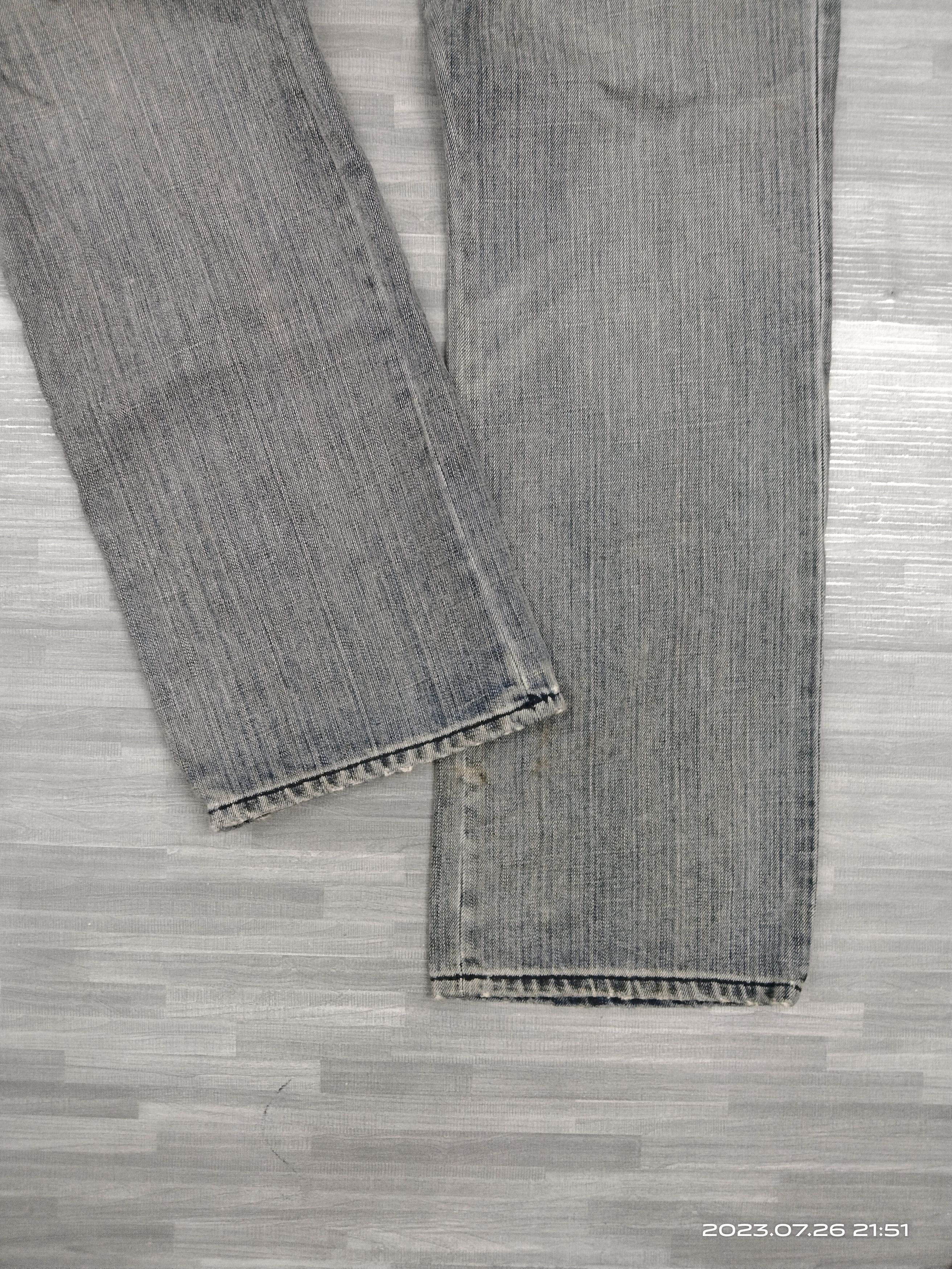 Japanese Brand SICK ART SKULLS ILLUSTRATION EXPRESS JEANS Size US 32 / EU 48 - 5 Thumbnail