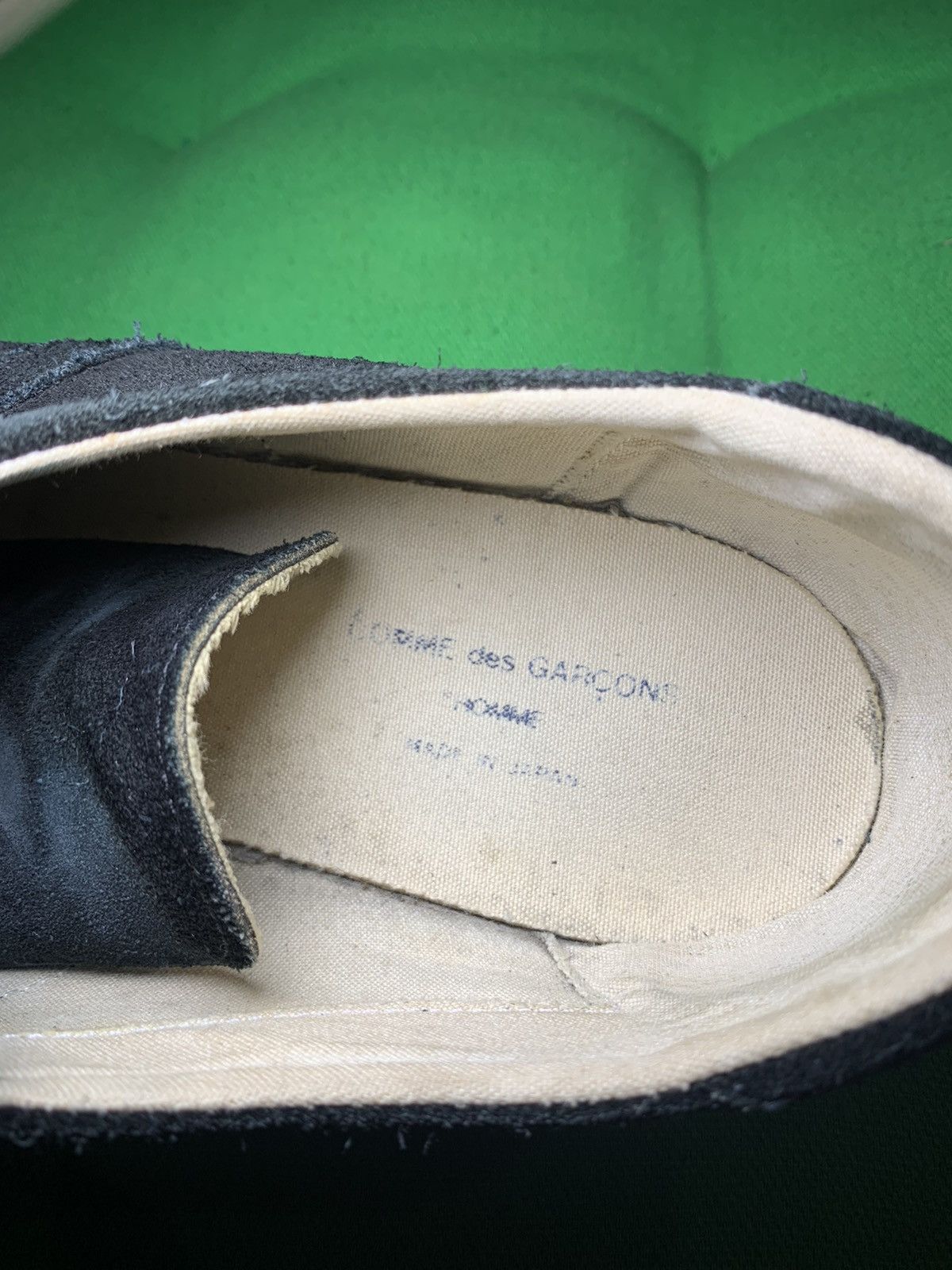 Comme des Garcons × Japanese Brand CDG Low Sneakers Leather Back Made In Japan Size US 8 / EU 41 - 5 Thumbnail