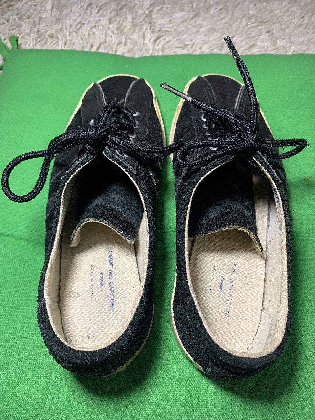 Comme des Garcons × Japanese Brand CDG Low Sneakers Leather Back Made In Japan Size US 8 / EU 41 - 2 Thumbnail
