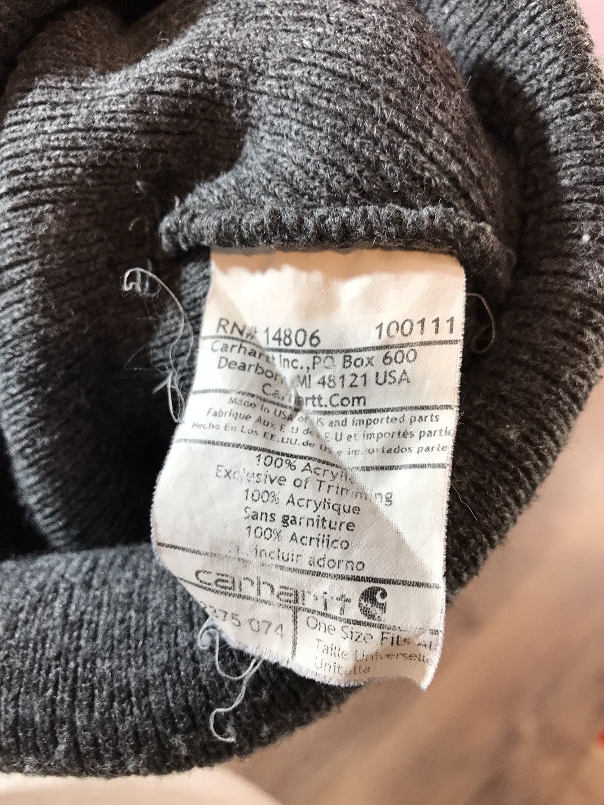 Carhartt Vintage Carhartt hat big logo limited series Size ONE SIZE - 5 Thumbnail