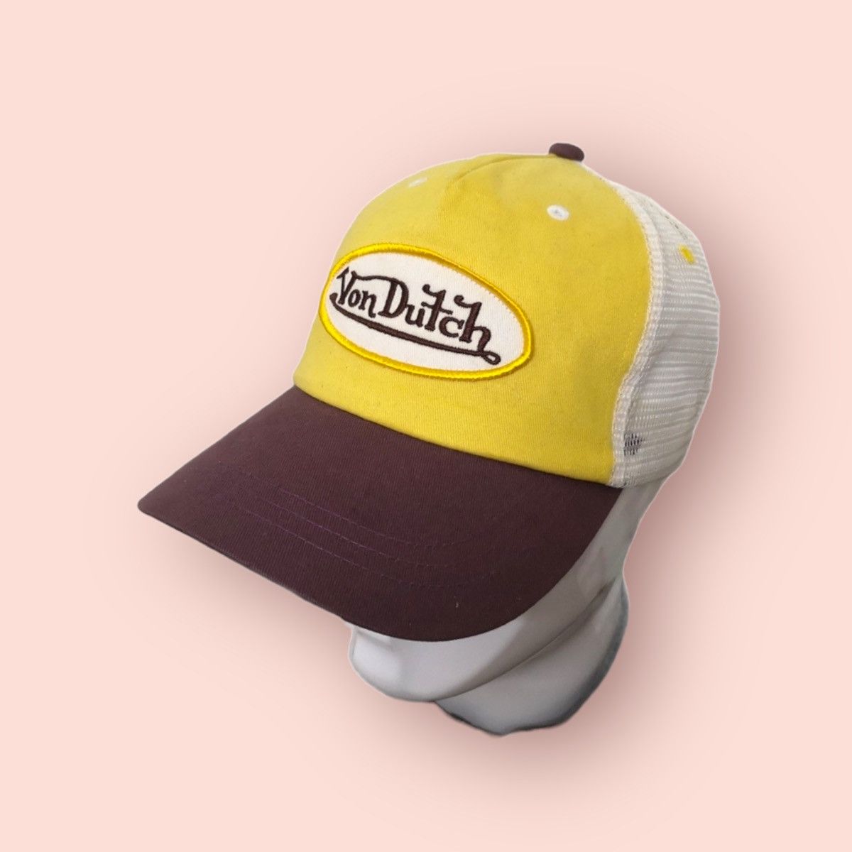 Von Dutch TRUCKER TAMPA UNISEX - Cappellino - white/blue/bianco