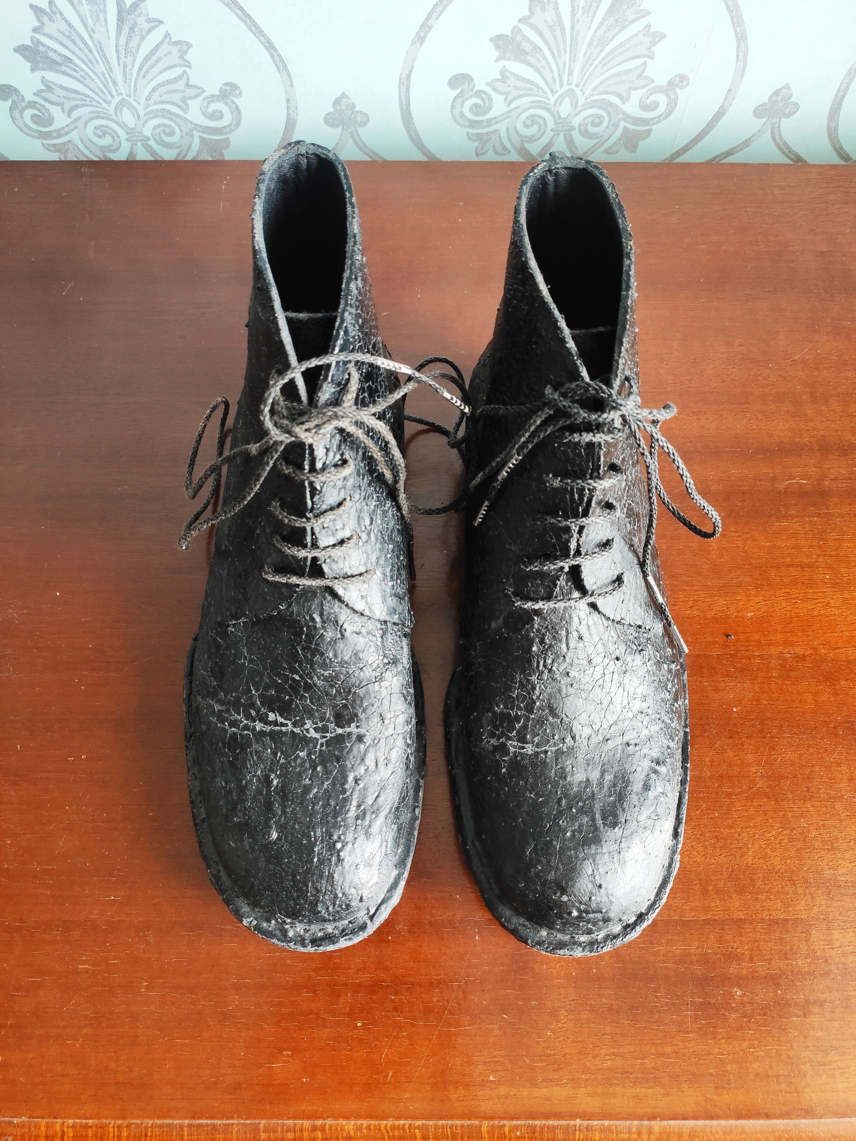 Barny Nakhle Coated crack leather boots.Like Carol Christian Poell Size US 6 / EU 39 - 5 Thumbnail