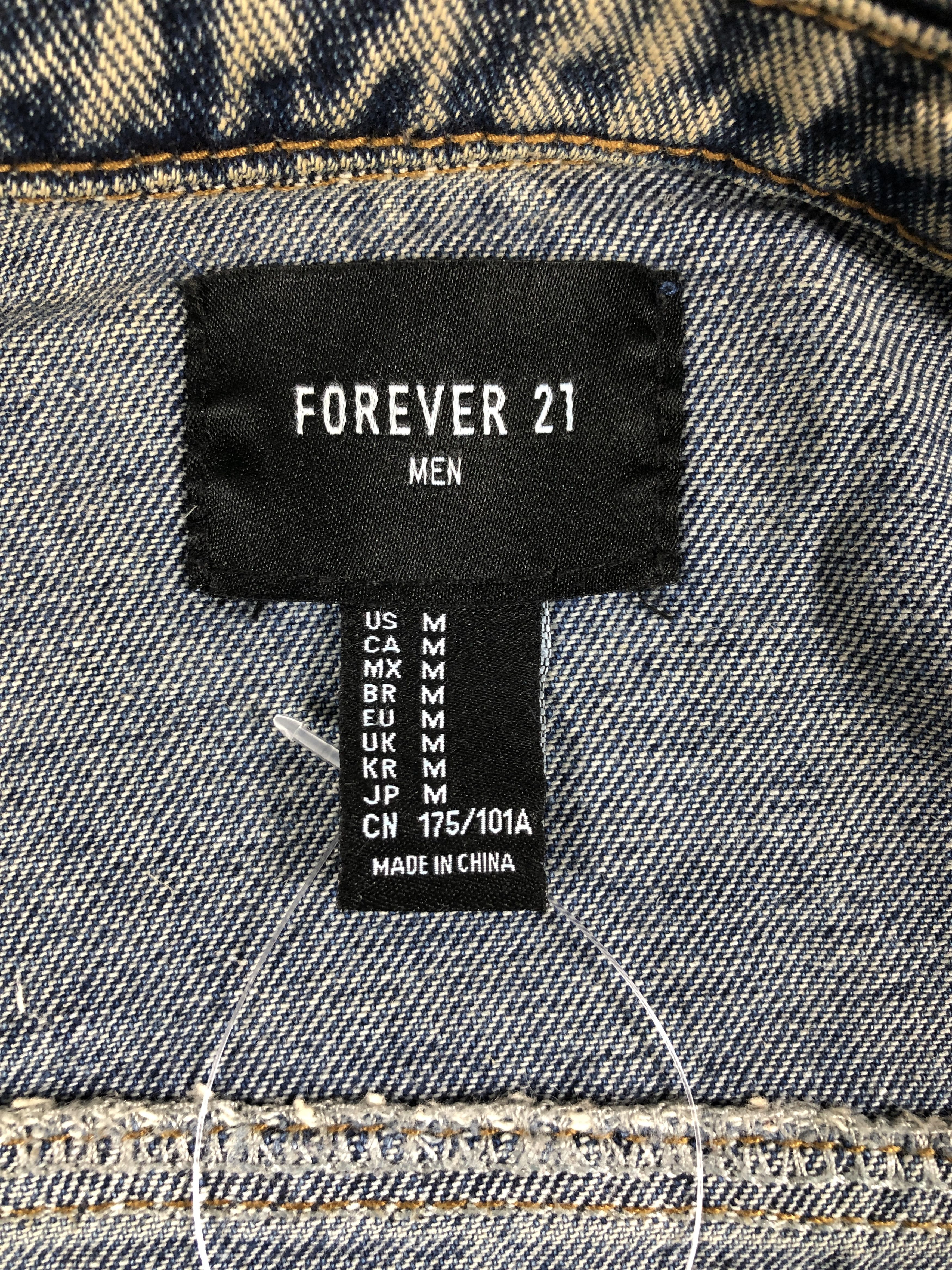 Forever 21 × Vintage Forever 21 Trucker Dnim Jacket Size US M / EU 48-50 / 2 - 5 Thumbnail