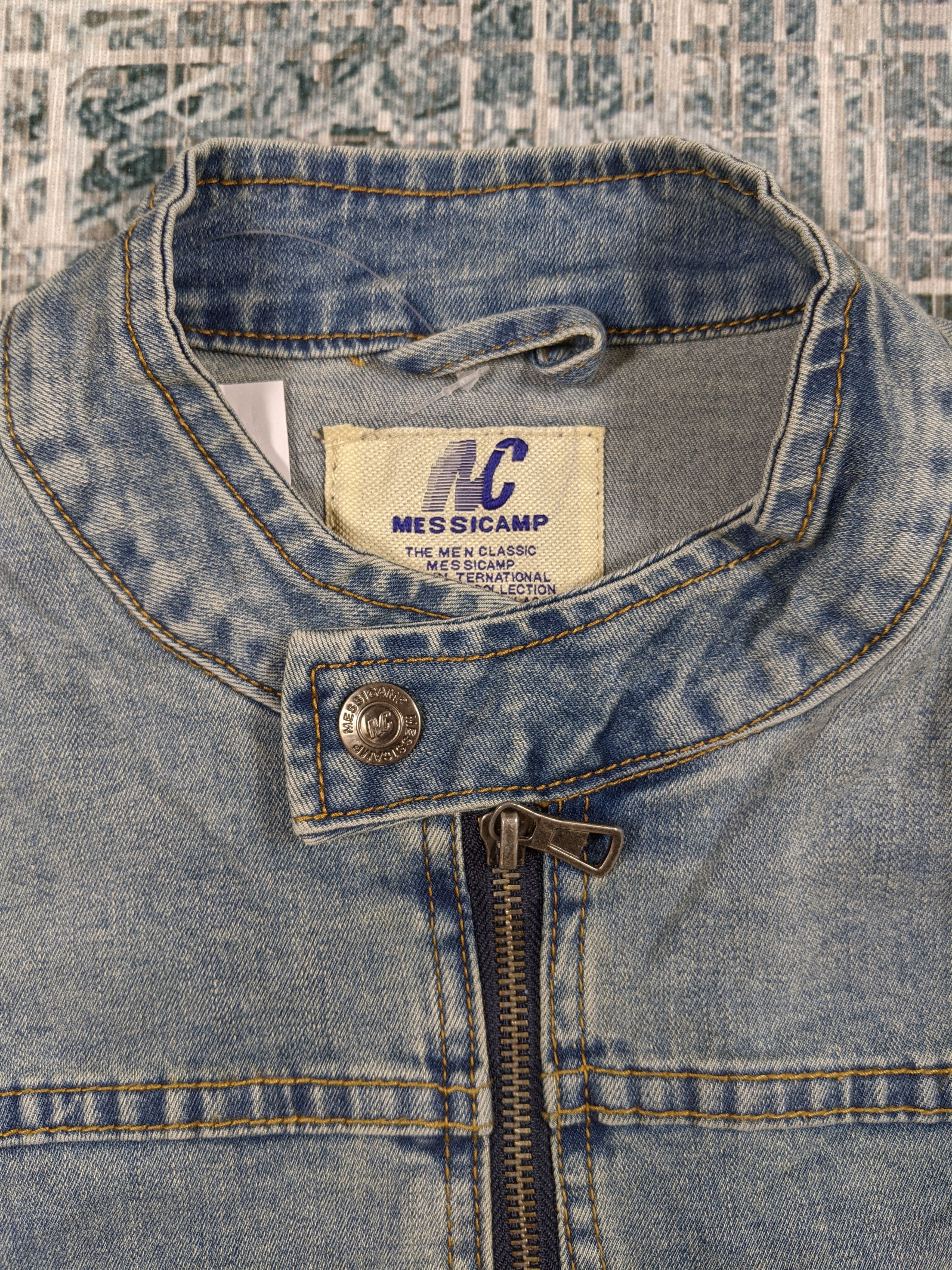 Japanese Brand × Vintage Japanase Brand Messicamp Work Wear Denim Jacket Size US XL / EU 56 / 4 - 5 Thumbnail