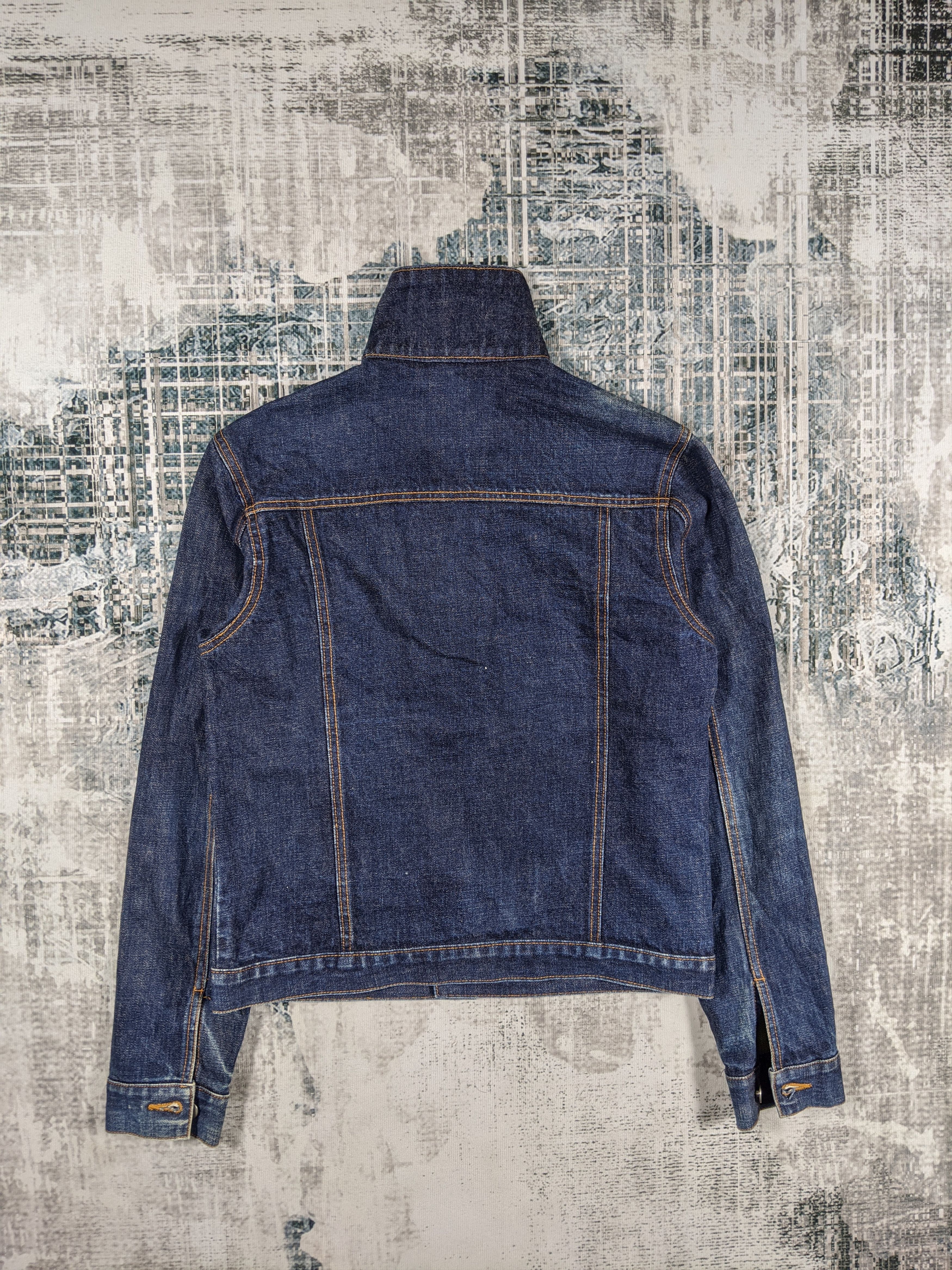 Japanese Brand Denim Ripped Distressed Medium Blue Size US M / EU 48-50 / 2 - 2 Thumbnail
