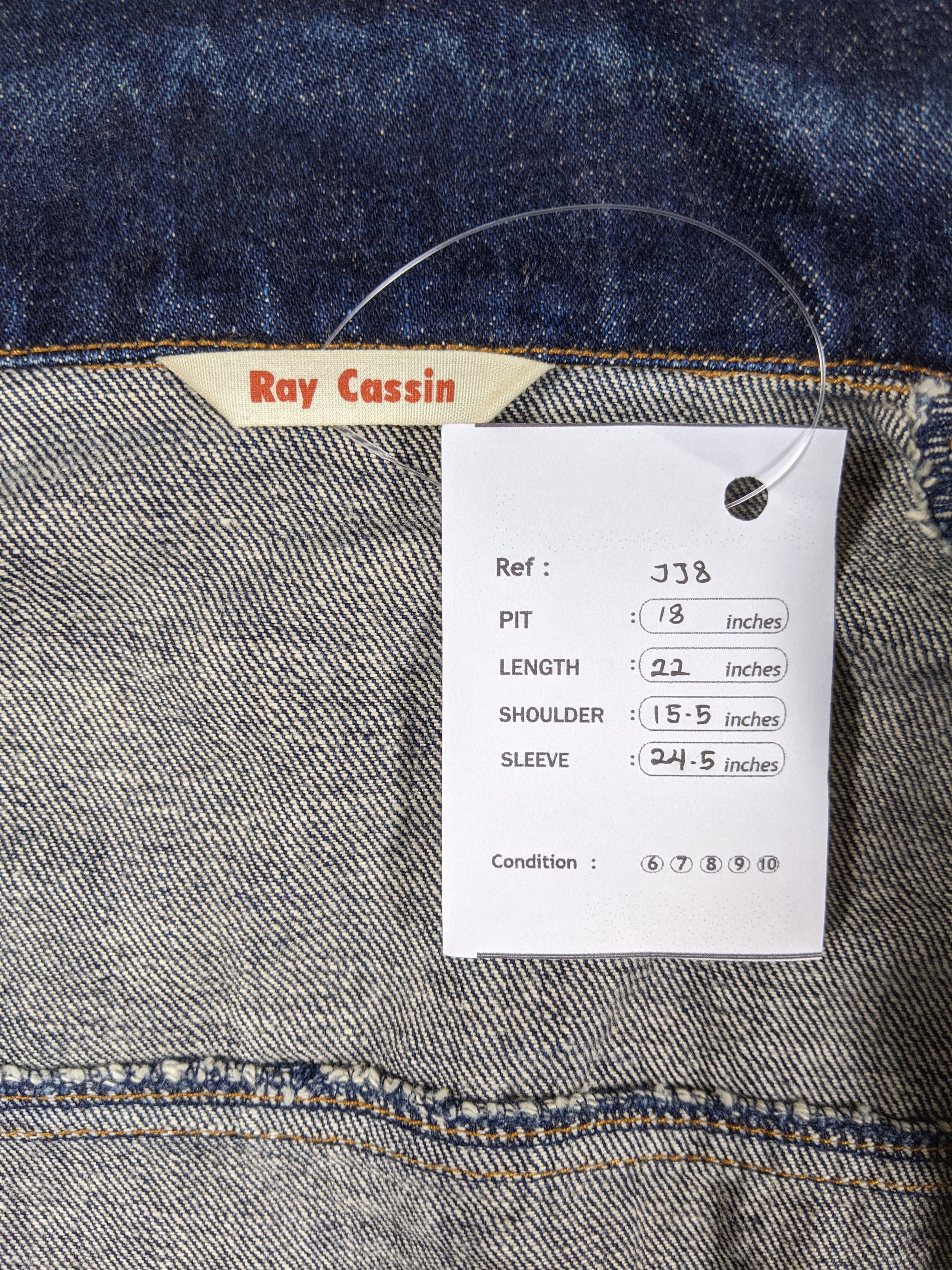 Japanese Brand Denim Ripped Distressed Medium Blue Size US M / EU 48-50 / 2 - 6 Thumbnail