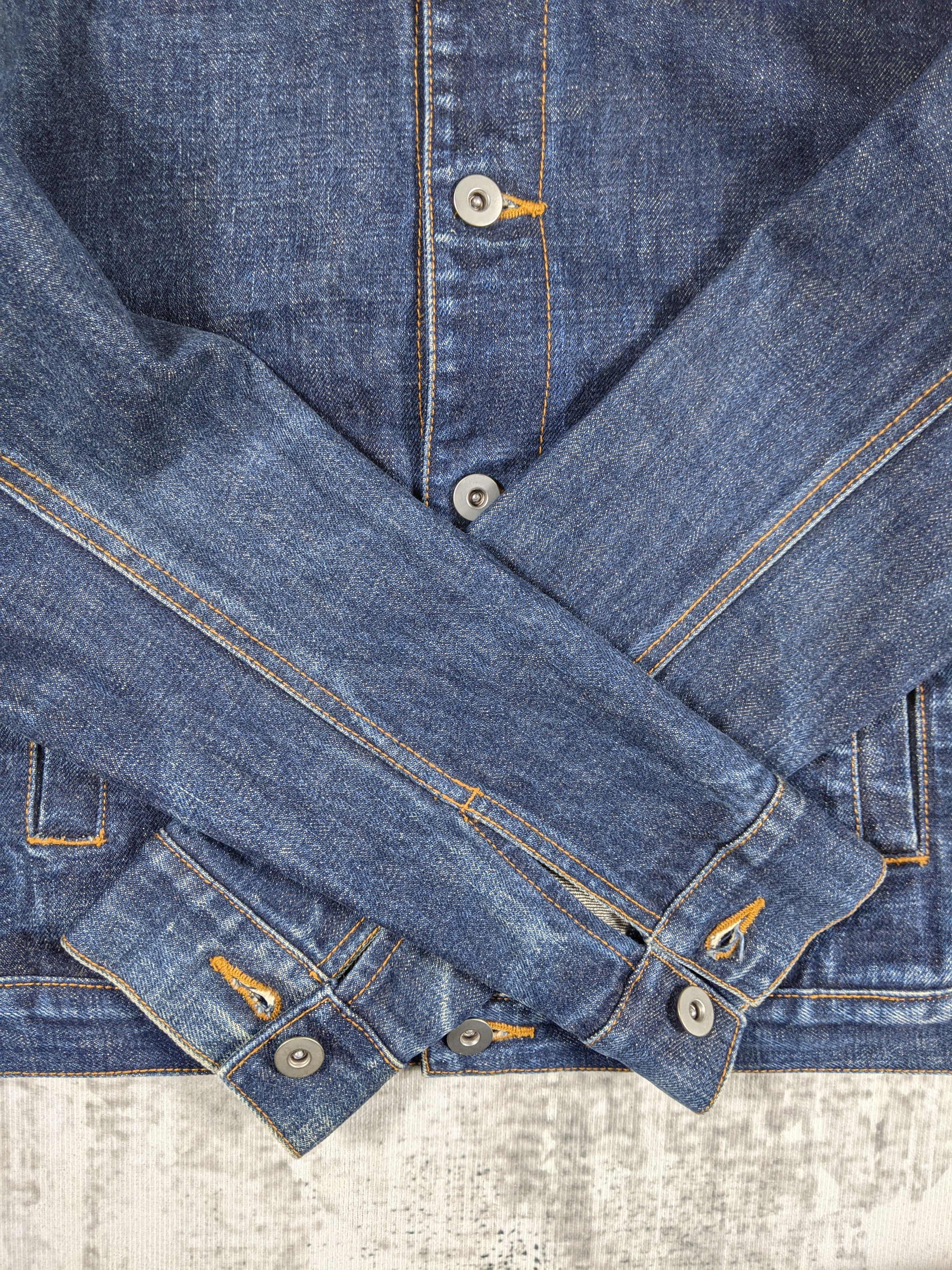 Japanese Brand Denim Ripped Distressed Medium Blue Size US M / EU 48-50 / 2 - 4 Thumbnail