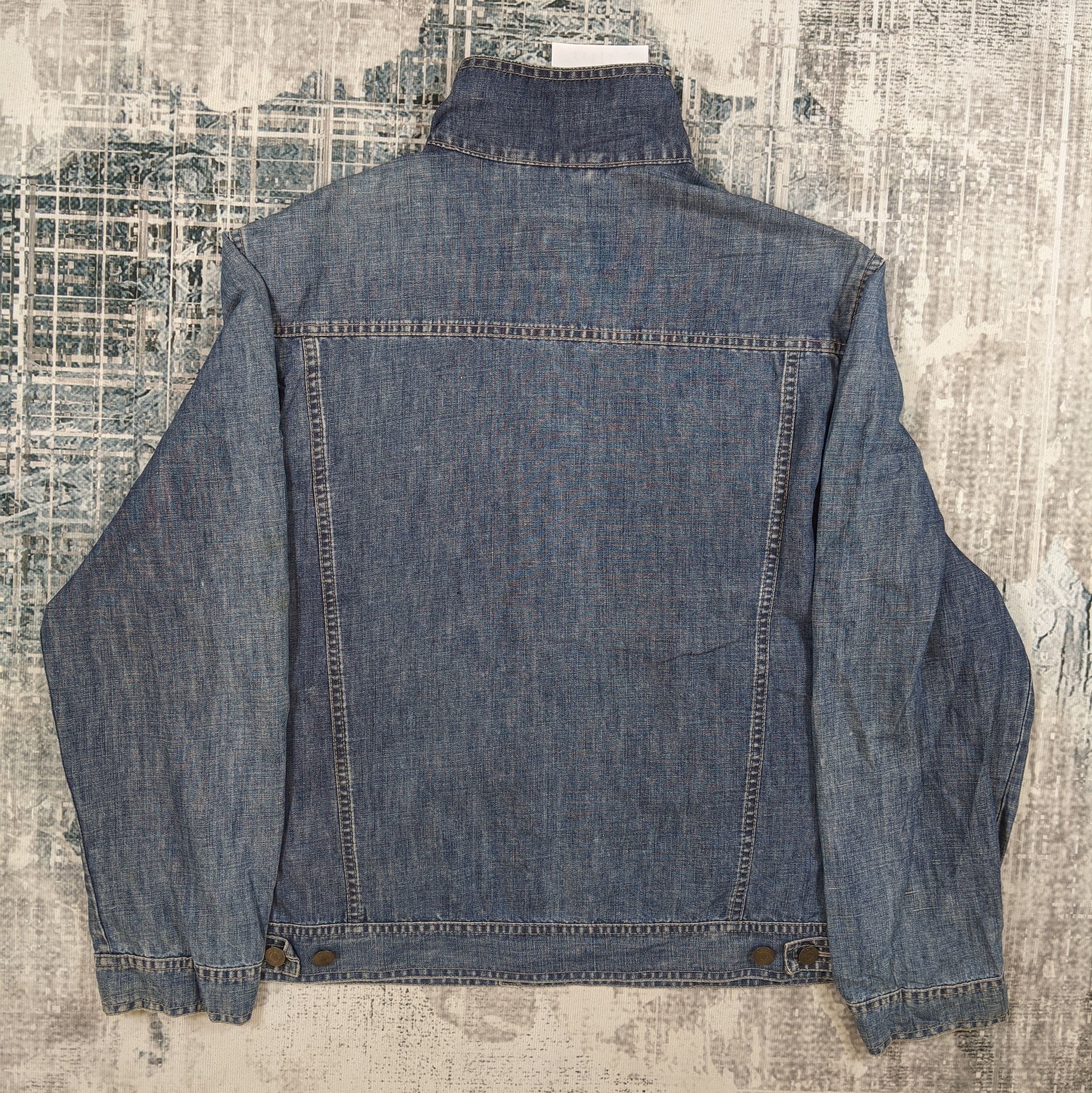 Camel Camel Active Denim Trucker Jacket Dark Wash Size US M / EU 48-50 / 2 - 2 Thumbnail