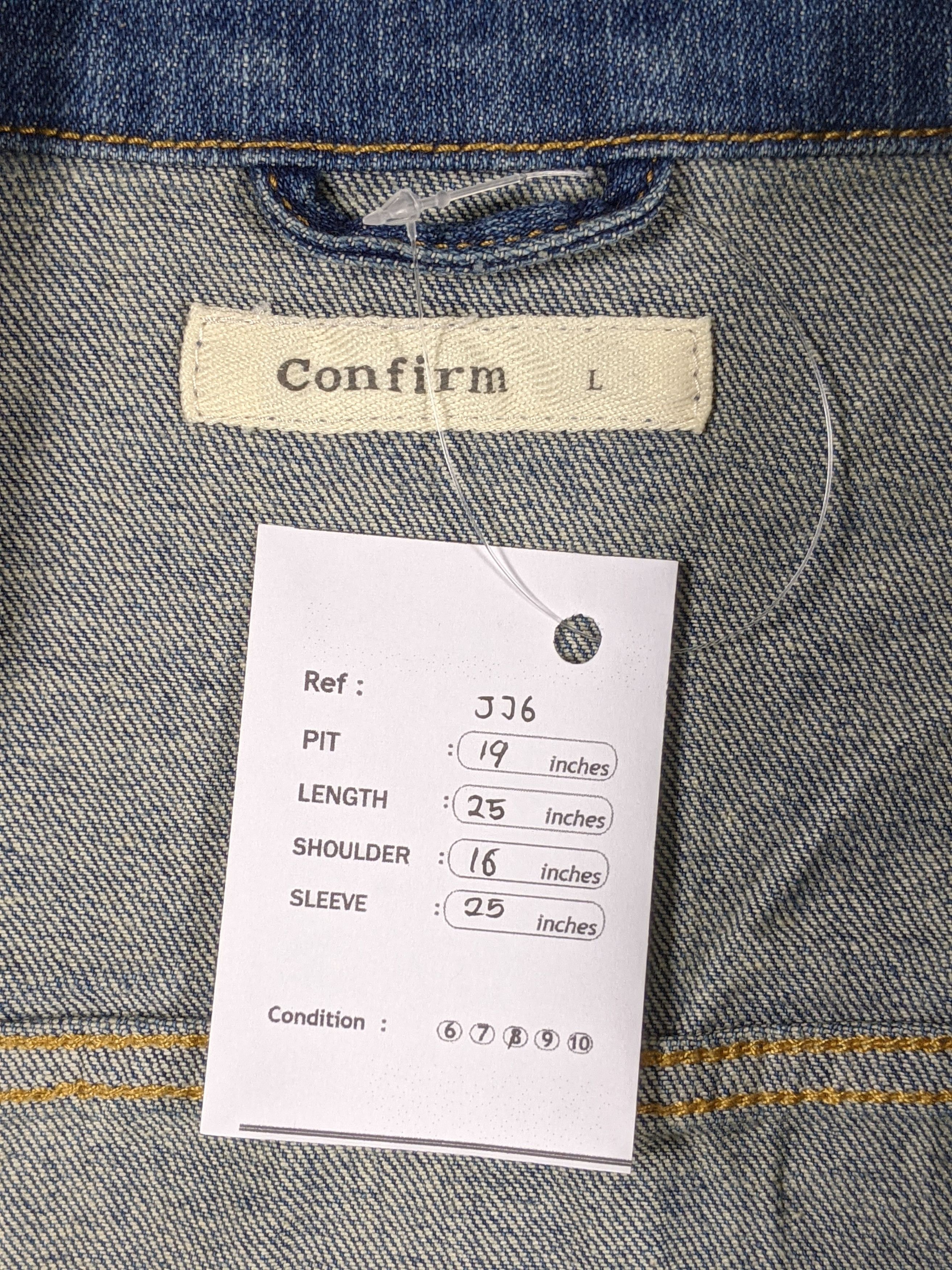 Japanese Brand × Vintage Heather Denim Trucker Jacket Dark Wash Size US L / EU 52-54 / 3 - 5 Thumbnail