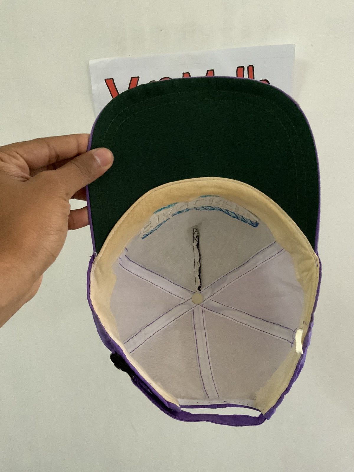 Vintage Vintage Nylon Stan Creek Nature Spellout Hat Size ONE SIZE - 7 Thumbnail