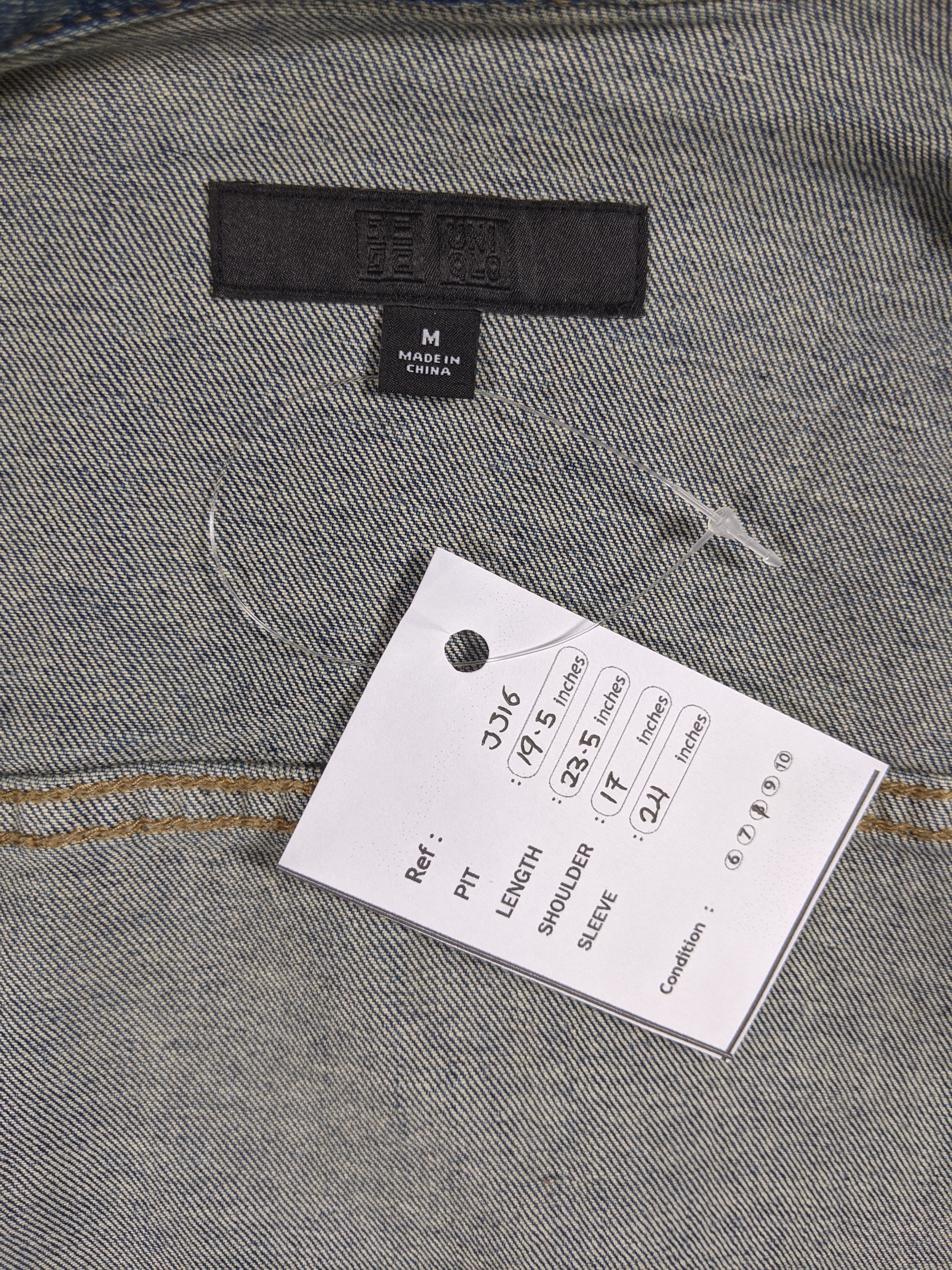 Uniqlo Uniqlo Denim Trucker Jacket Medium Wash Size US M / EU 48-50 / 2 - 4 Thumbnail