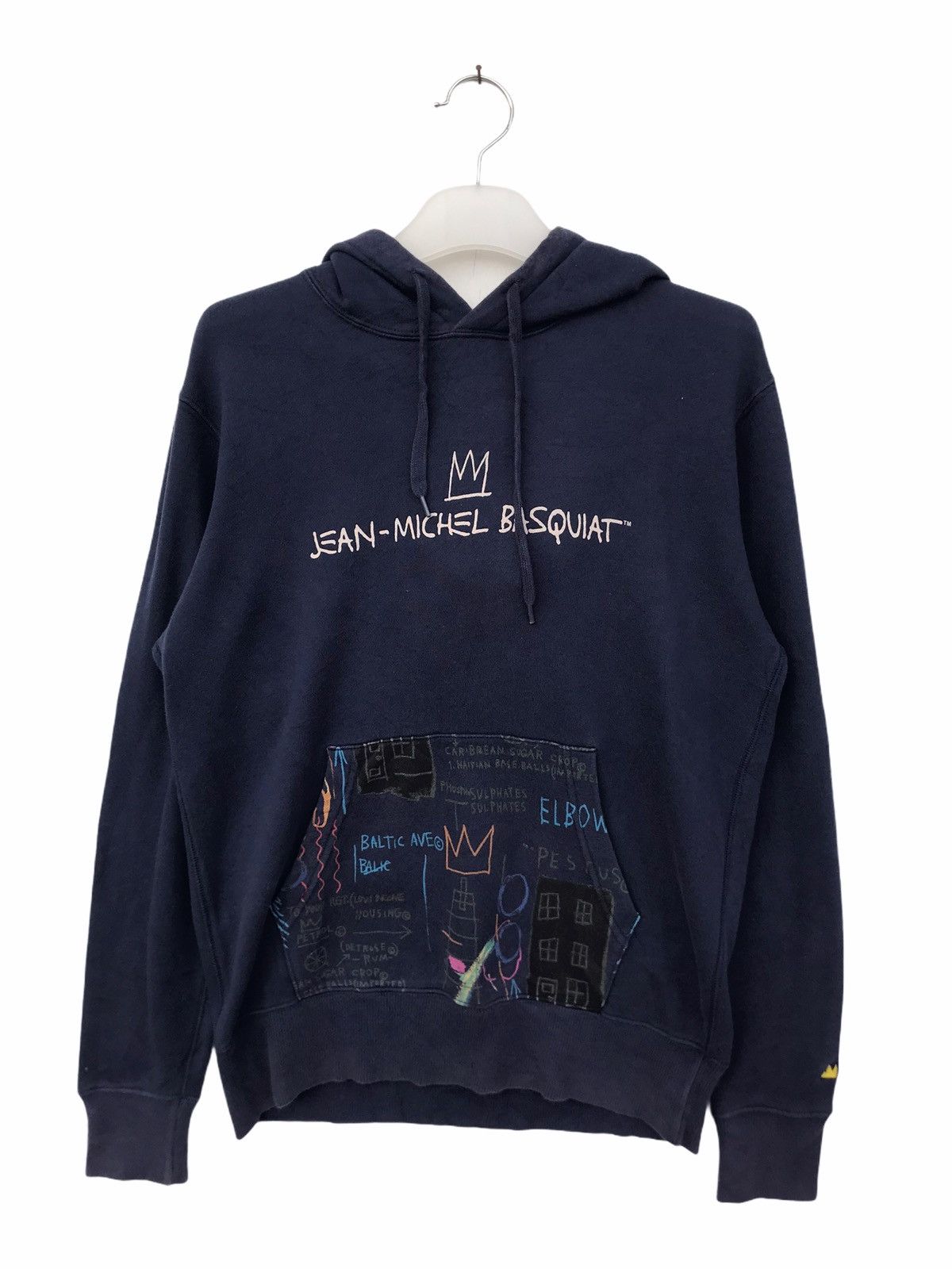 Jean-Michel Basquiat Jean Micheal Basquiet X Uniqlo Spell Out Hoodie Size US S / EU 44-46 / 1 - 1 Preview