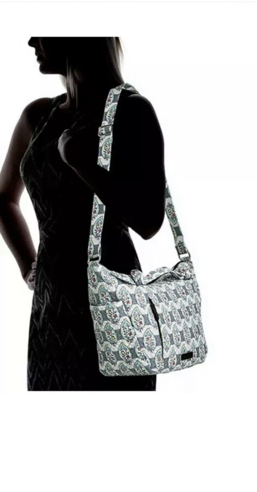 Designer NWT Vera Bradley Hadley Paisley Satchel Shoulder Bag Size ONE SIZE - 4 Thumbnail
