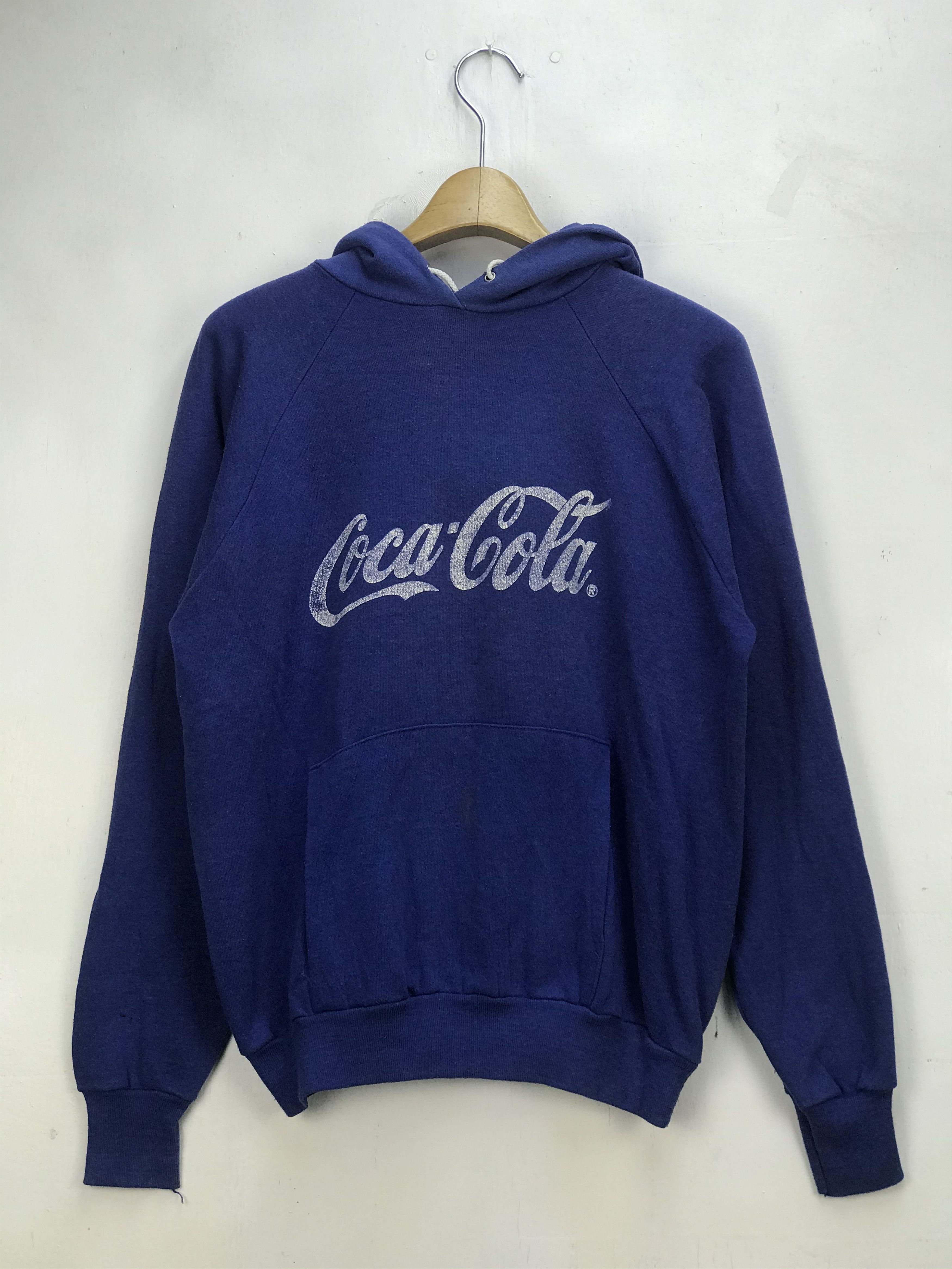 Coca Cola VINTAGE COCA COLA SPELLOUT HOODIE Size US L / EU 52-54 / 3 - 1 Thumbnail