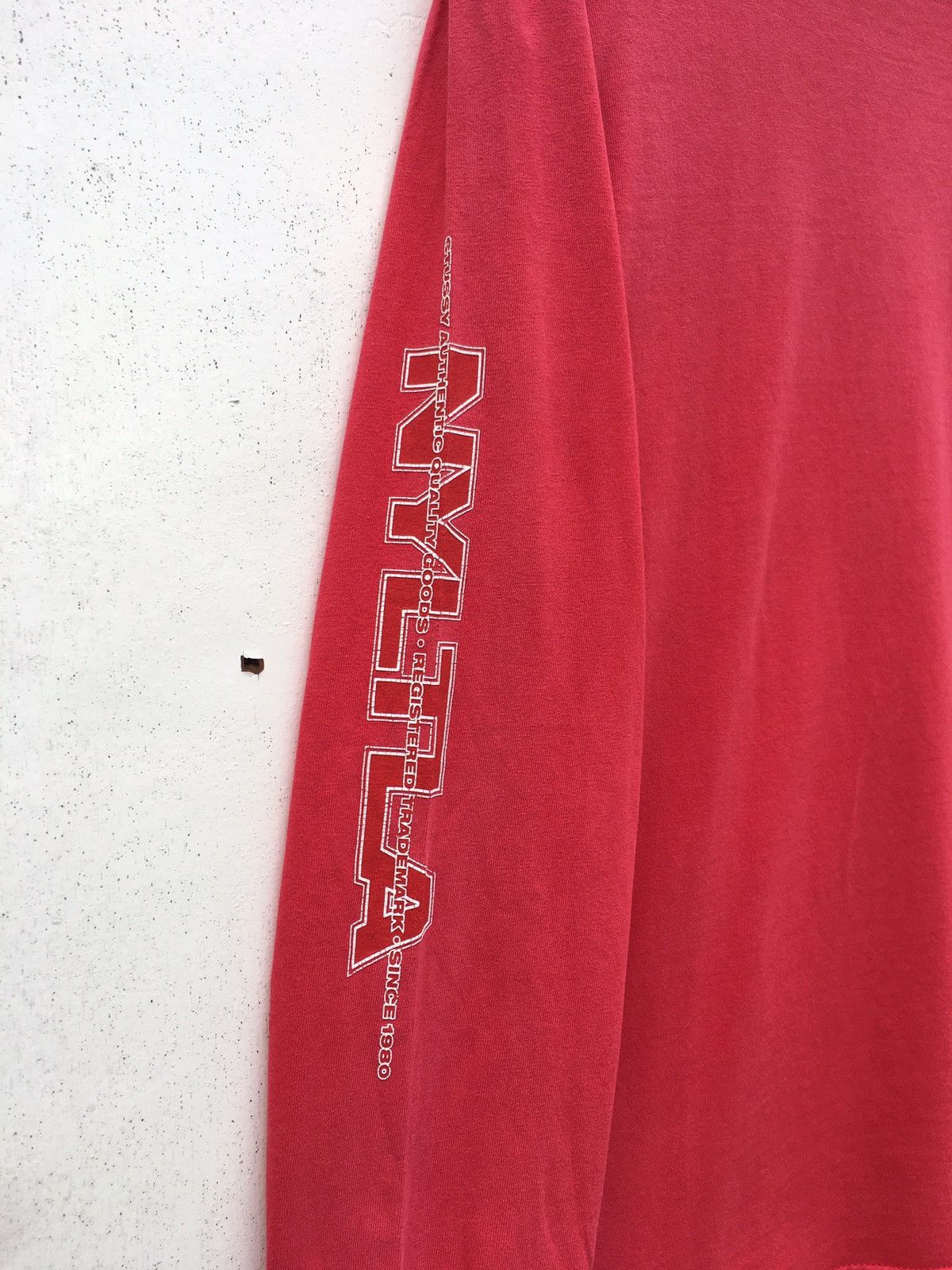 Stussy Rare Vintage Stussy Big Spellout Longsleeve Tee Size US M / EU 48-50 / 2 - 6 Thumbnail