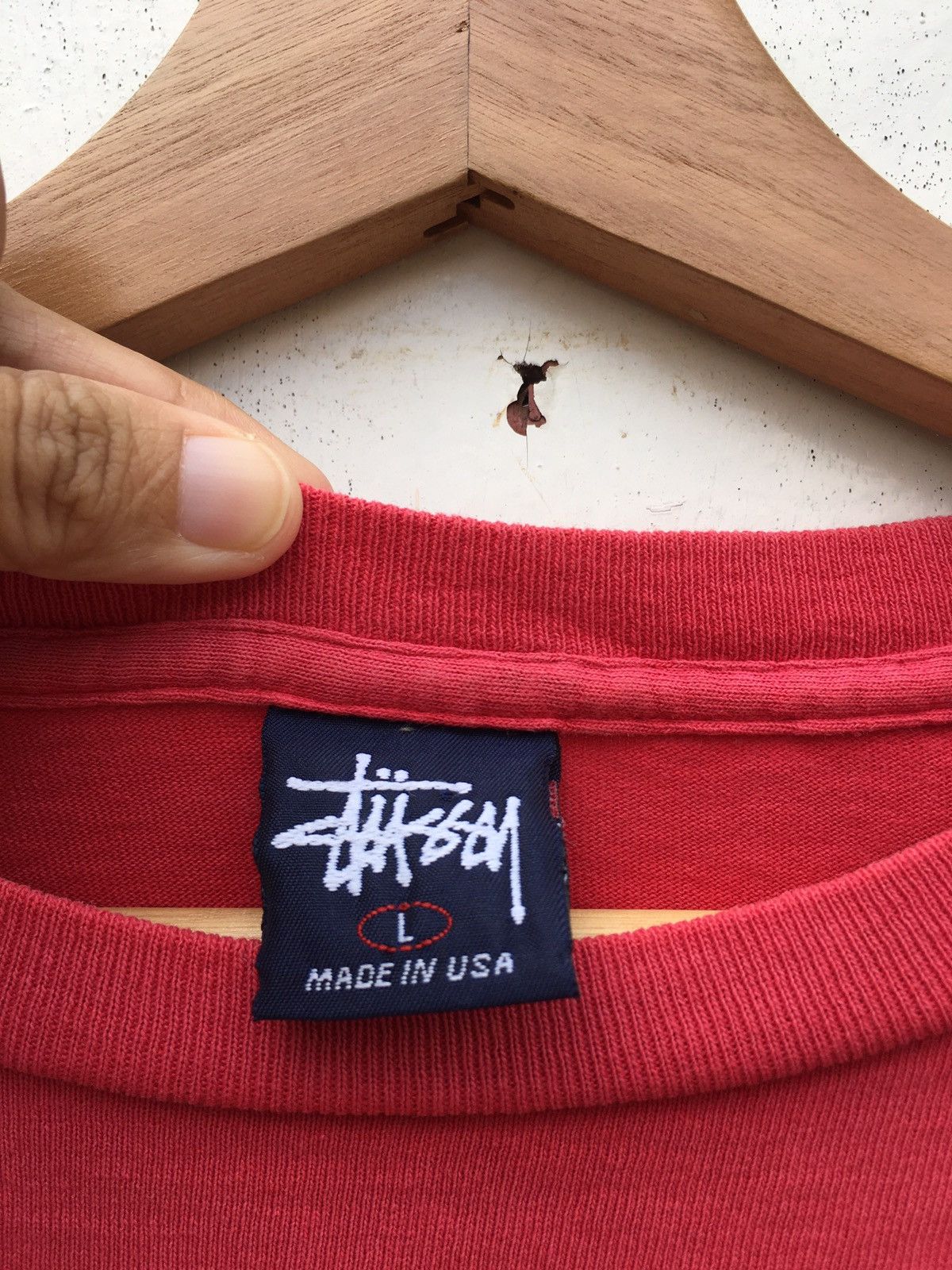Stussy Rare Vintage Stussy Big Spellout Longsleeve Tee Size US M / EU 48-50 / 2 - 7 Thumbnail