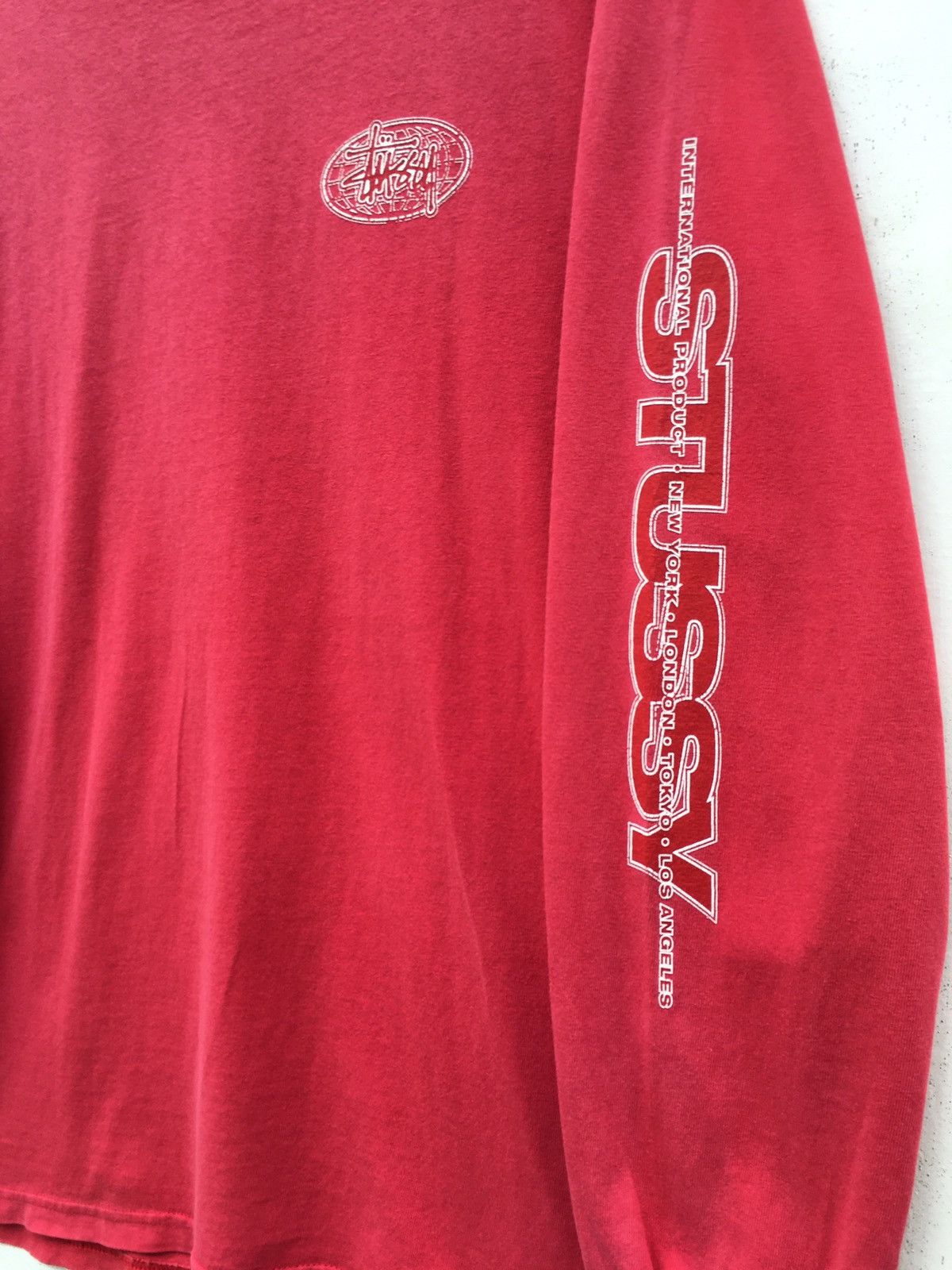 Stussy Rare Vintage Stussy Big Spellout Longsleeve Tee Size US M / EU 48-50 / 2 - 4 Thumbnail