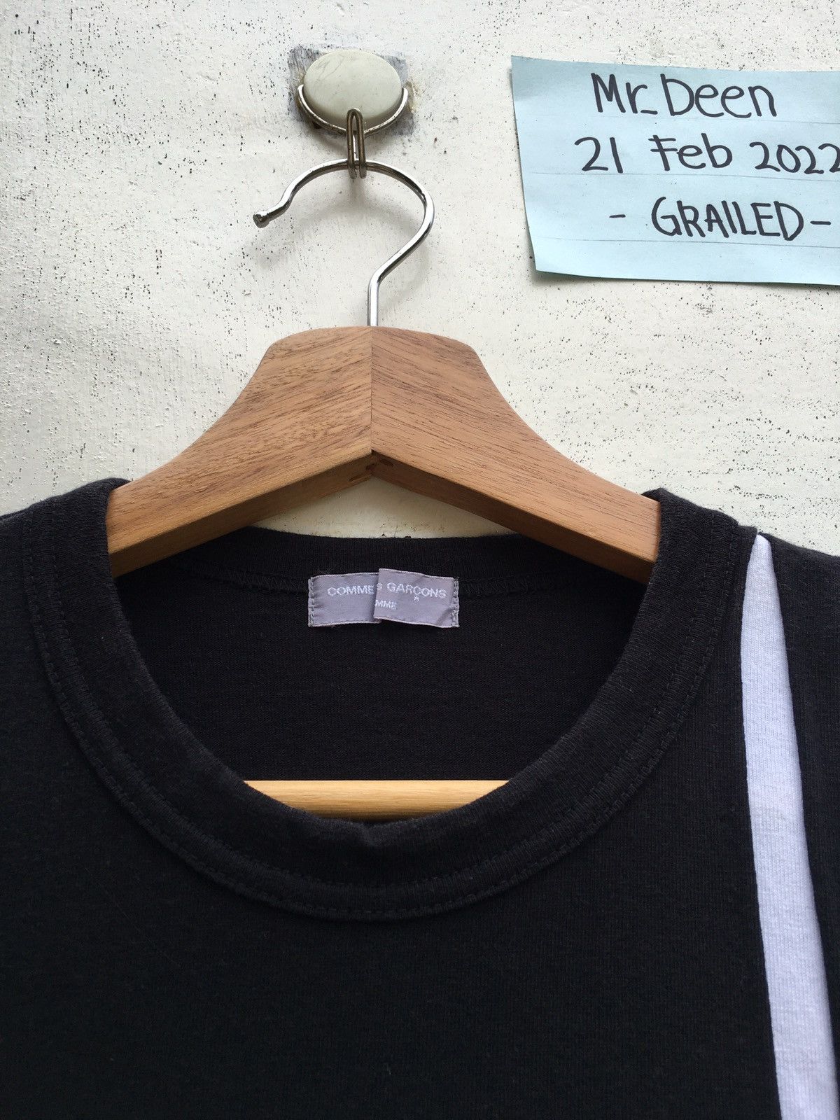 Comme des Garcons Rare Vtg SS01 CDG Comme des garcons HOMME Stripes Tshirt Size US S / EU 44-46 / 1 - 7 Thumbnail