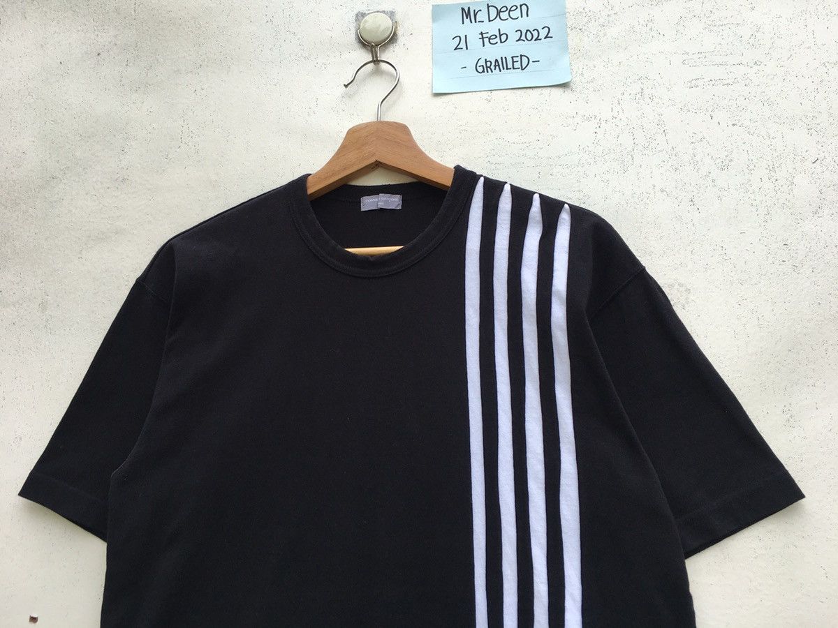 Comme des Garcons Rare Vtg SS01 CDG Comme des garcons HOMME Stripes Tshirt Size US S / EU 44-46 / 1 - 5 Thumbnail