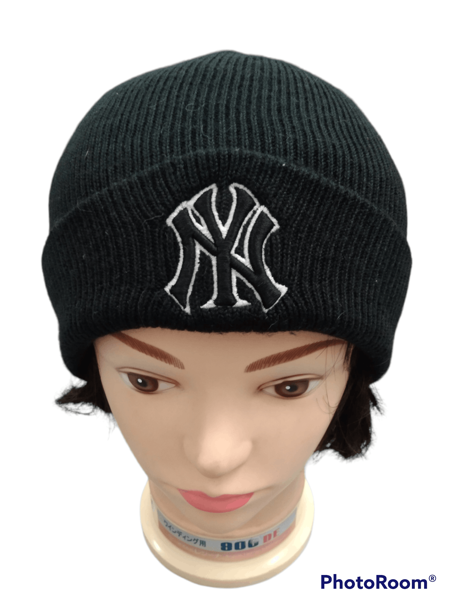 MLB BLACK NY BOG LOGO BEANIE HAT Size ONE SIZE - 1 Thumbnail