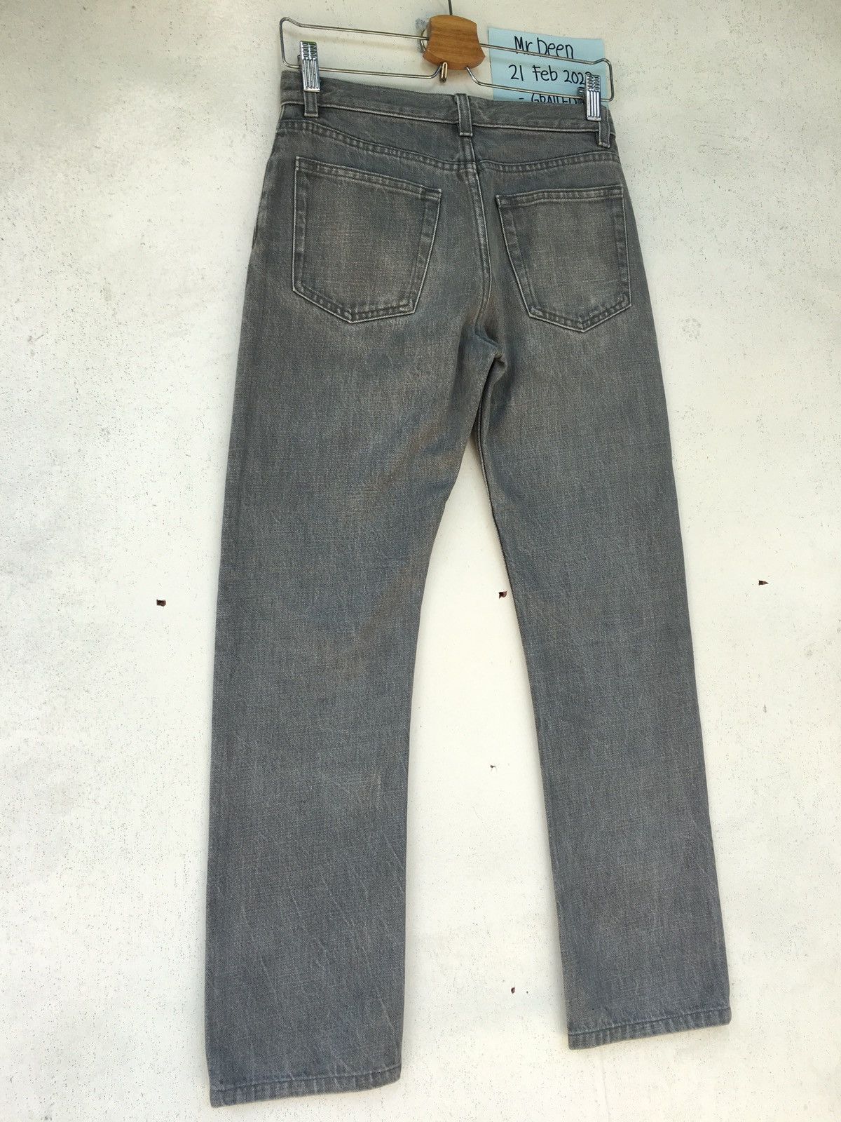 Helmut Lang Vtg 90s Helmut Lang Classic Cut Denim Jeans Size US 27 - 21 Thumbnail