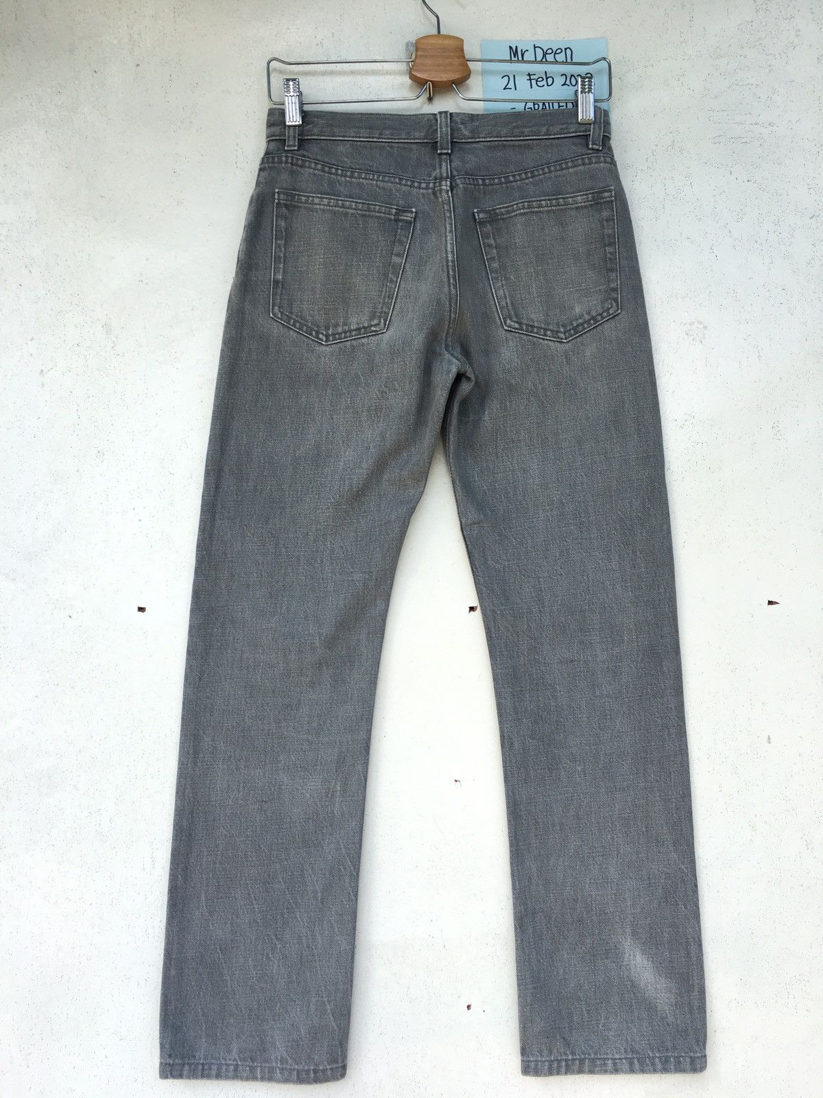 Helmut Lang Vtg 90s Helmut Lang Classic Cut Denim Jeans Size US 27 - 23 Thumbnail