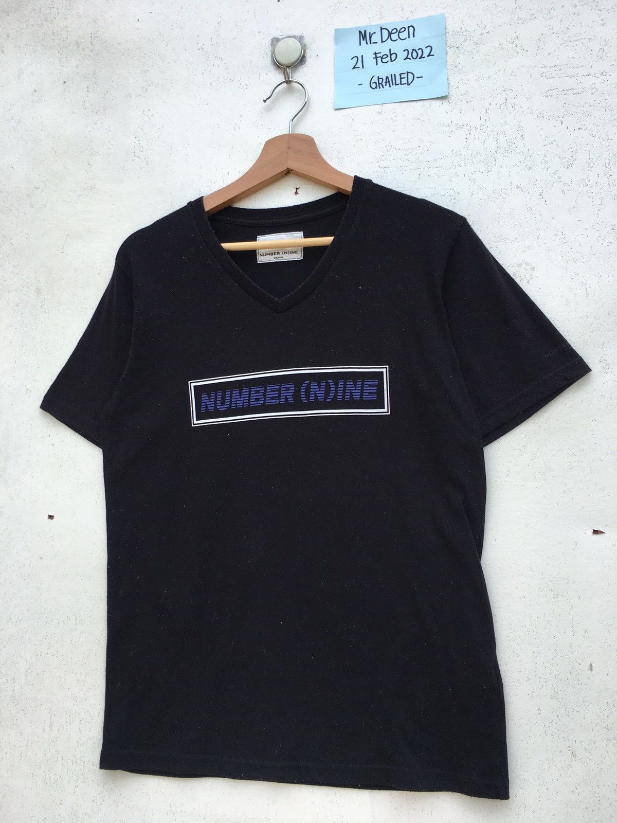 Number (N)ine Rare Vintage Number Nine Spellout Tshirt Size US S / EU 44-46 / 1 - 3 Thumbnail