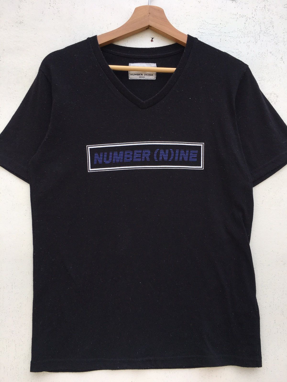 Number (N)ine Rare Vintage Number Nine Spellout Tshirt Size US S / EU 44-46 / 1 - 4 Thumbnail